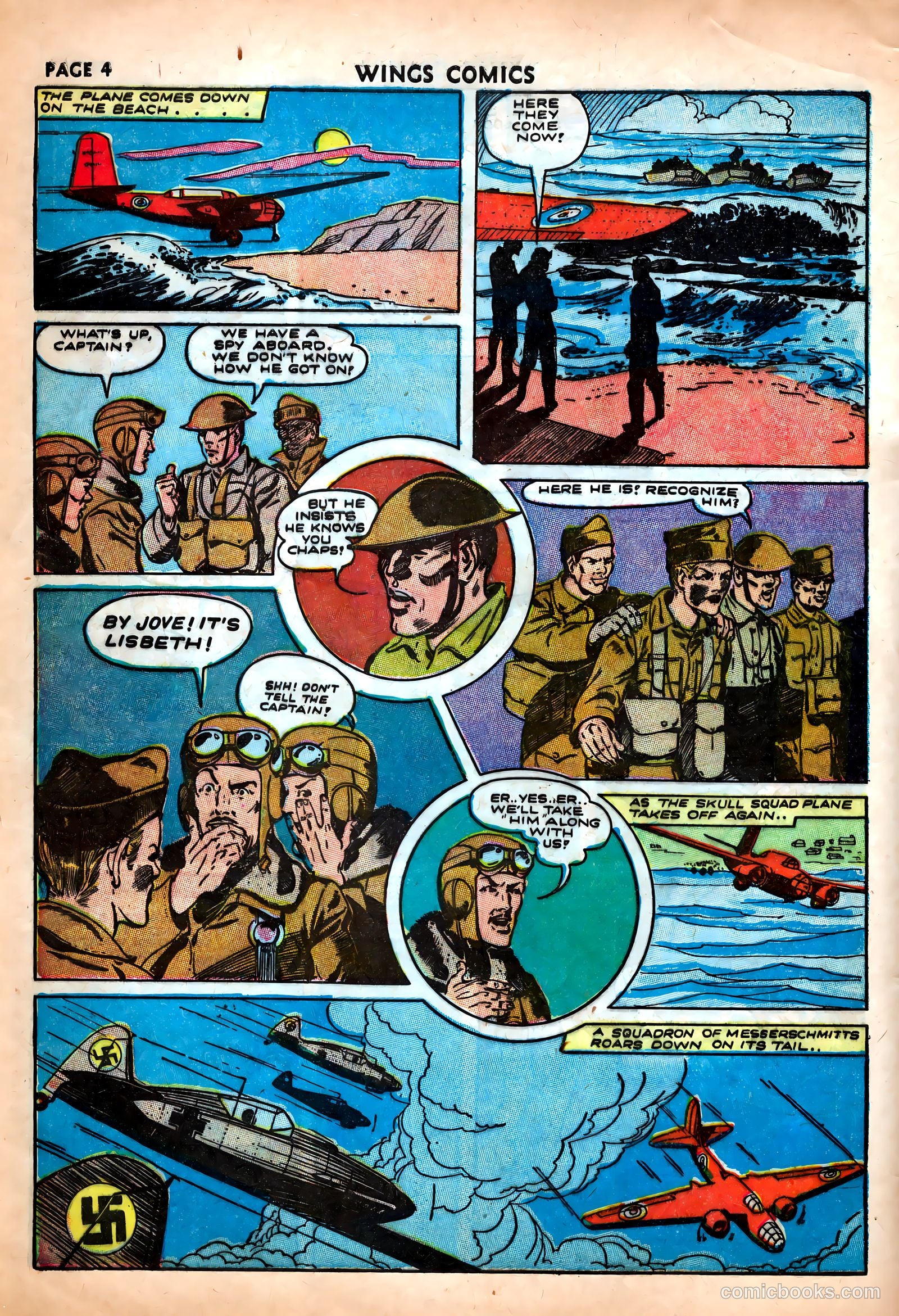Wings Comics #25 — page 6 of 69