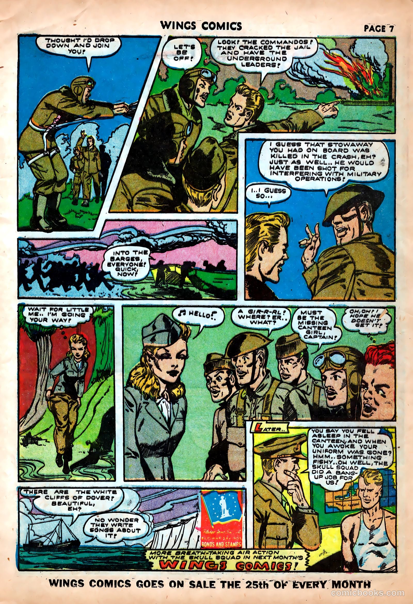 Wings Comics #25 — page 9 of 69