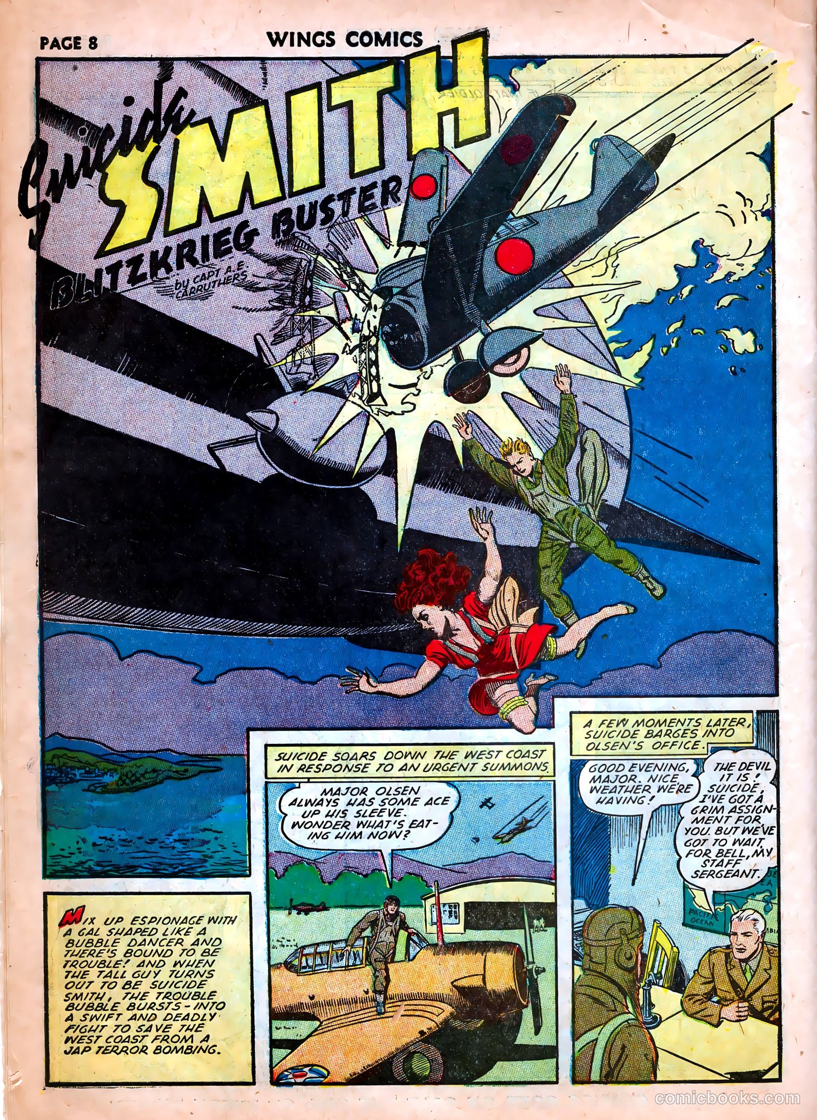 Wings Comics #25 — page 10 of 69