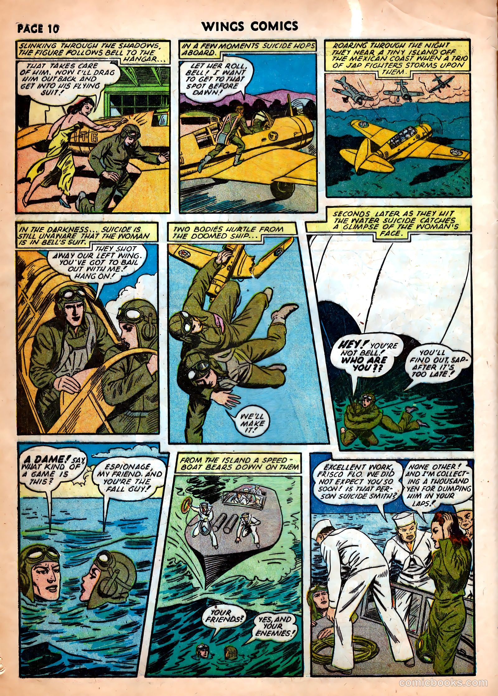 Wings Comics #25 — page 12 of 69