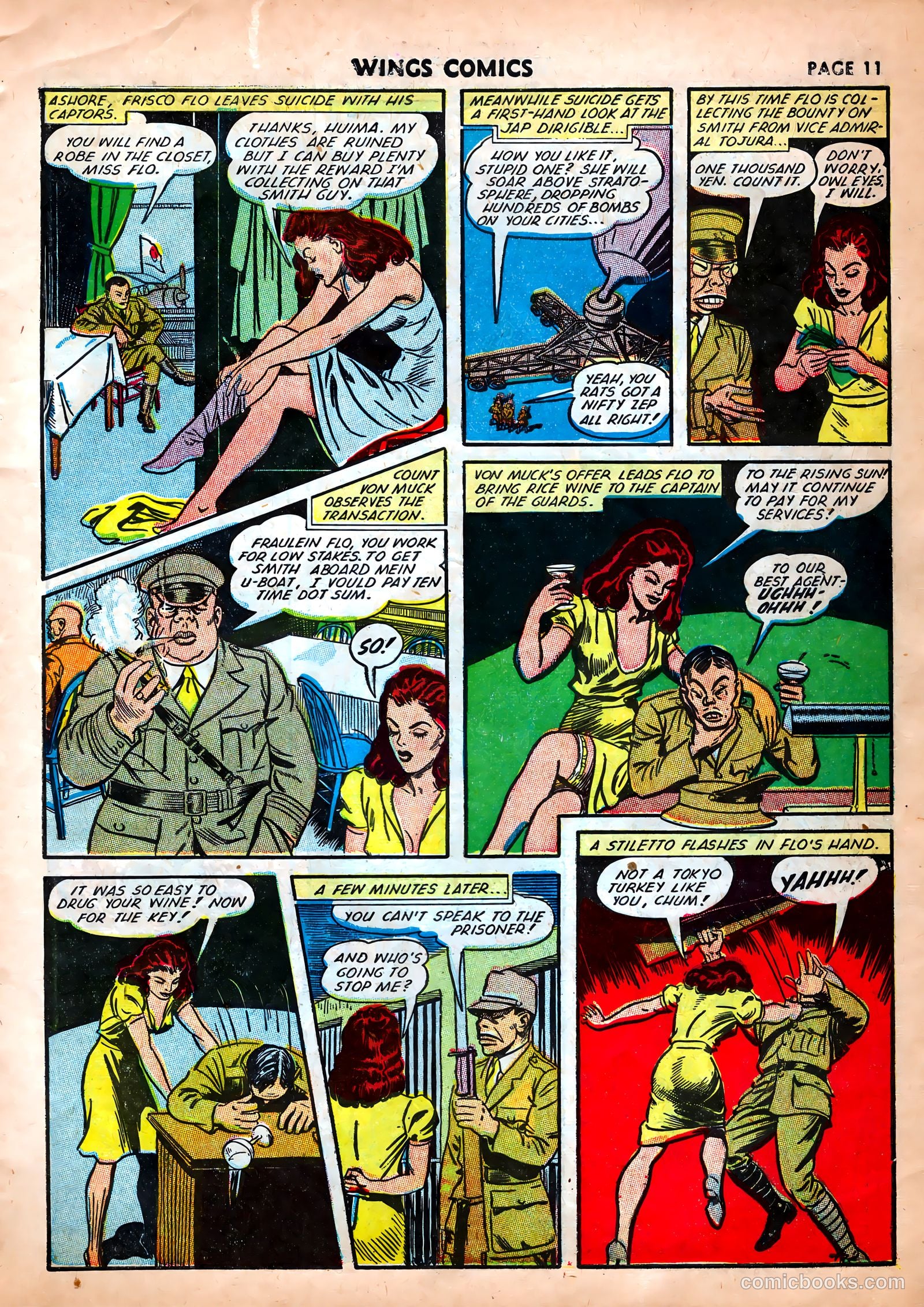 Wings Comics #25 — page 13 of 69
