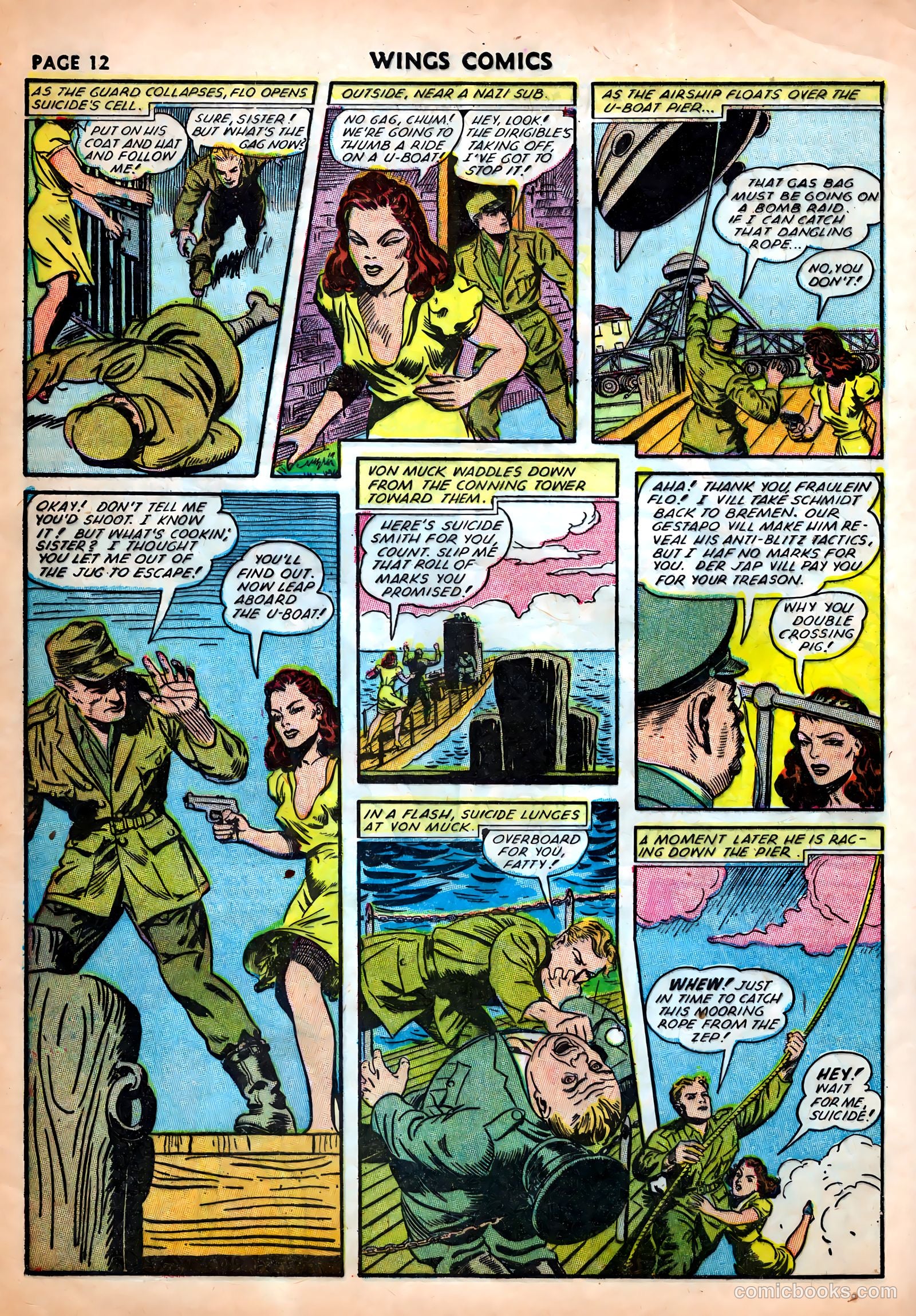 Wings Comics #25 — page 14 of 69