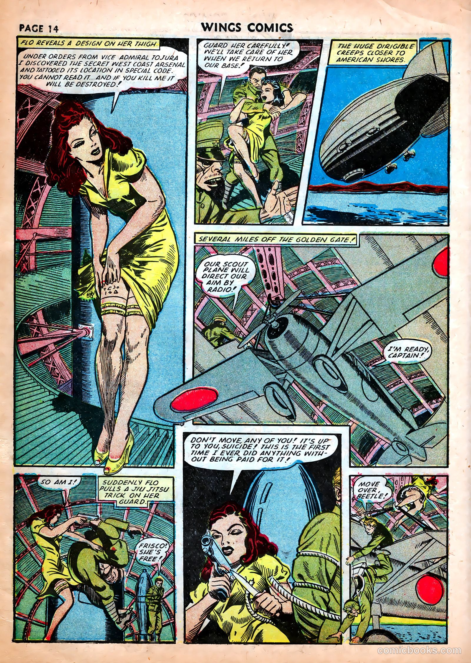 Wings Comics #25 — page 16 of 69