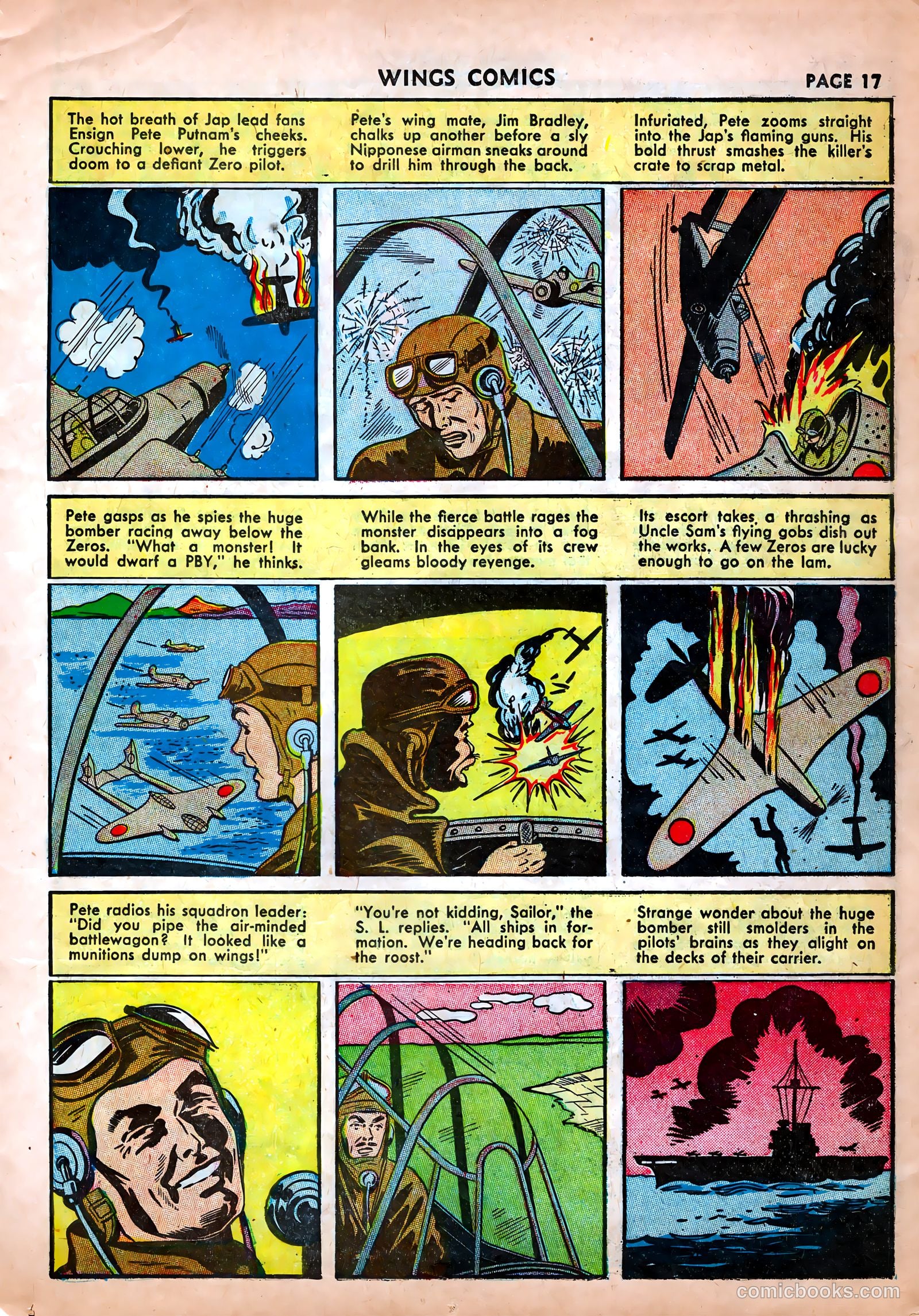 Wings Comics #25 — page 19 of 69