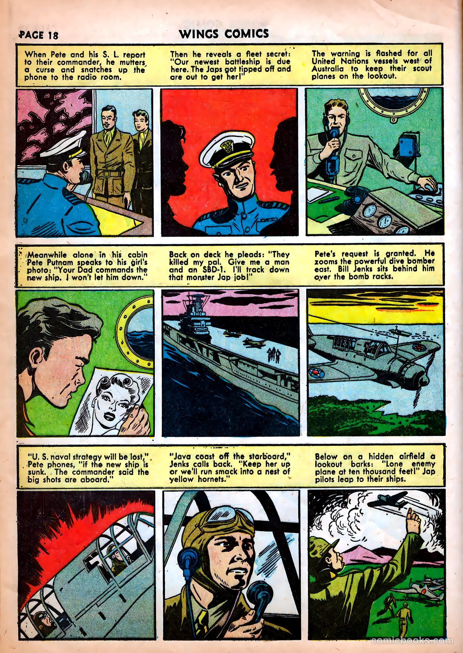 Wings Comics #25 — page 20 of 69
