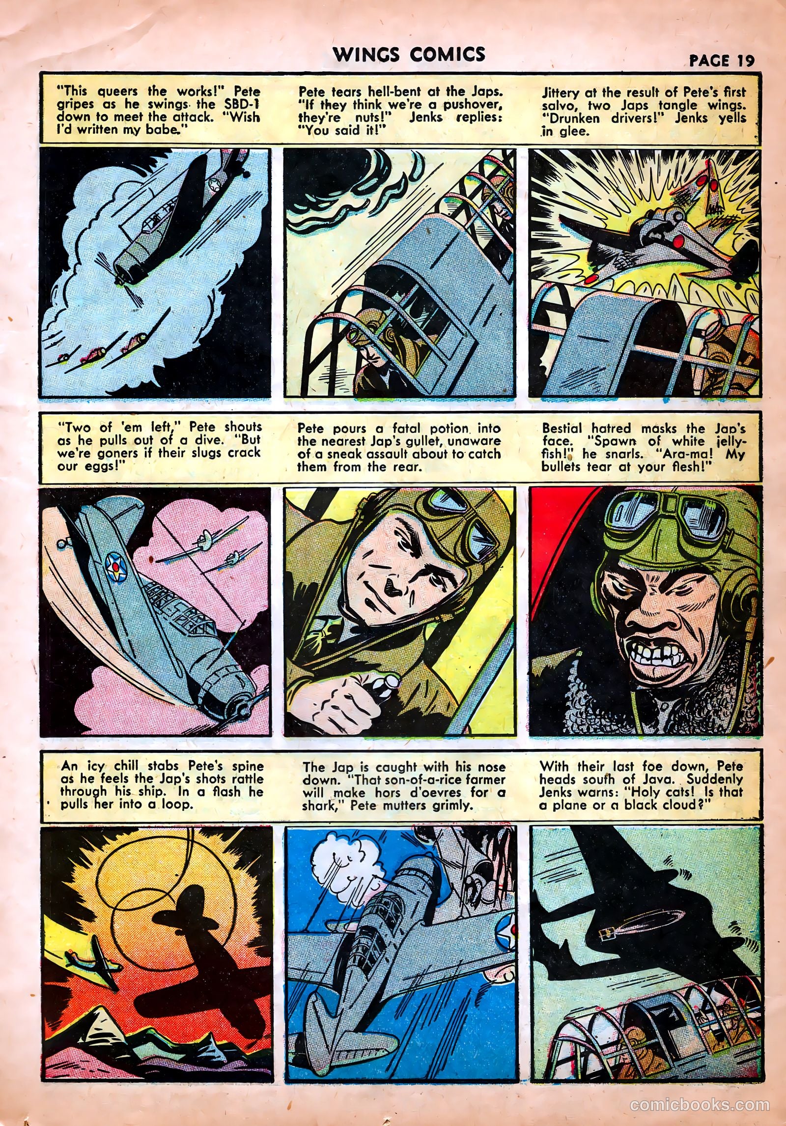 Wings Comics #25 — page 21 of 69
