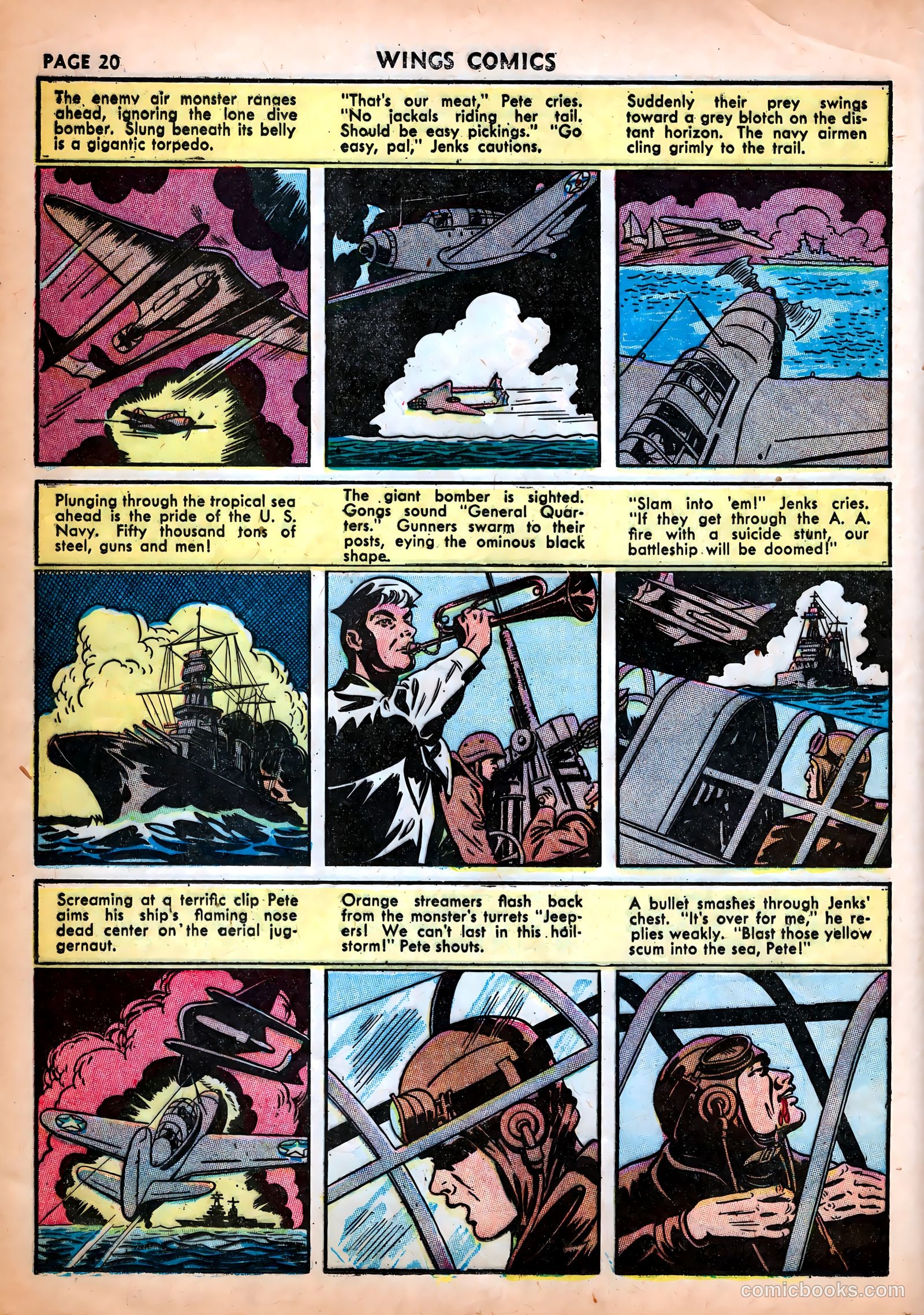 Wings Comics #25 — page 22 of 69