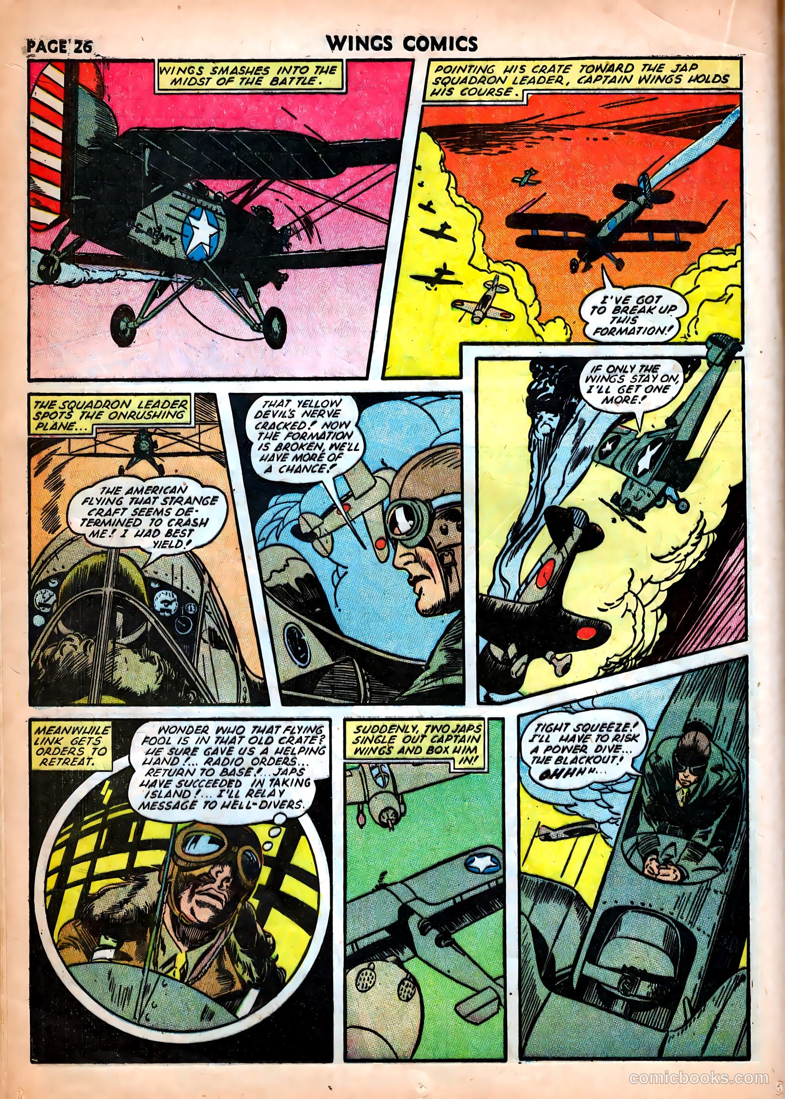 Wings Comics #25 — page 28 of 69
