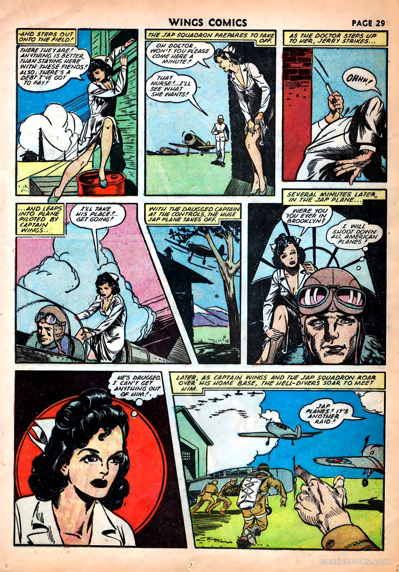 Wings Comics #25 — page 31 of 69