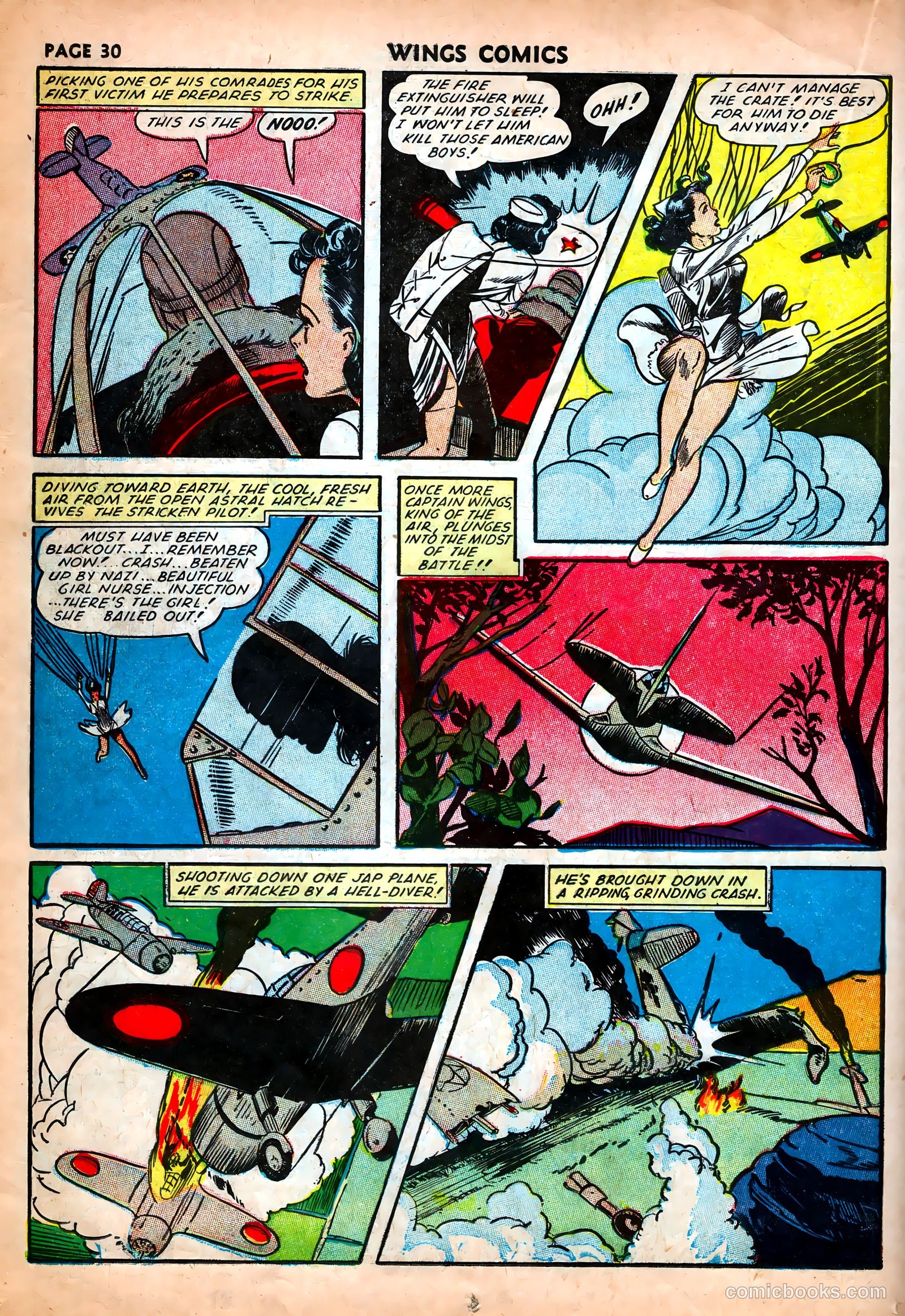 Wings Comics #25 — page 32 of 69