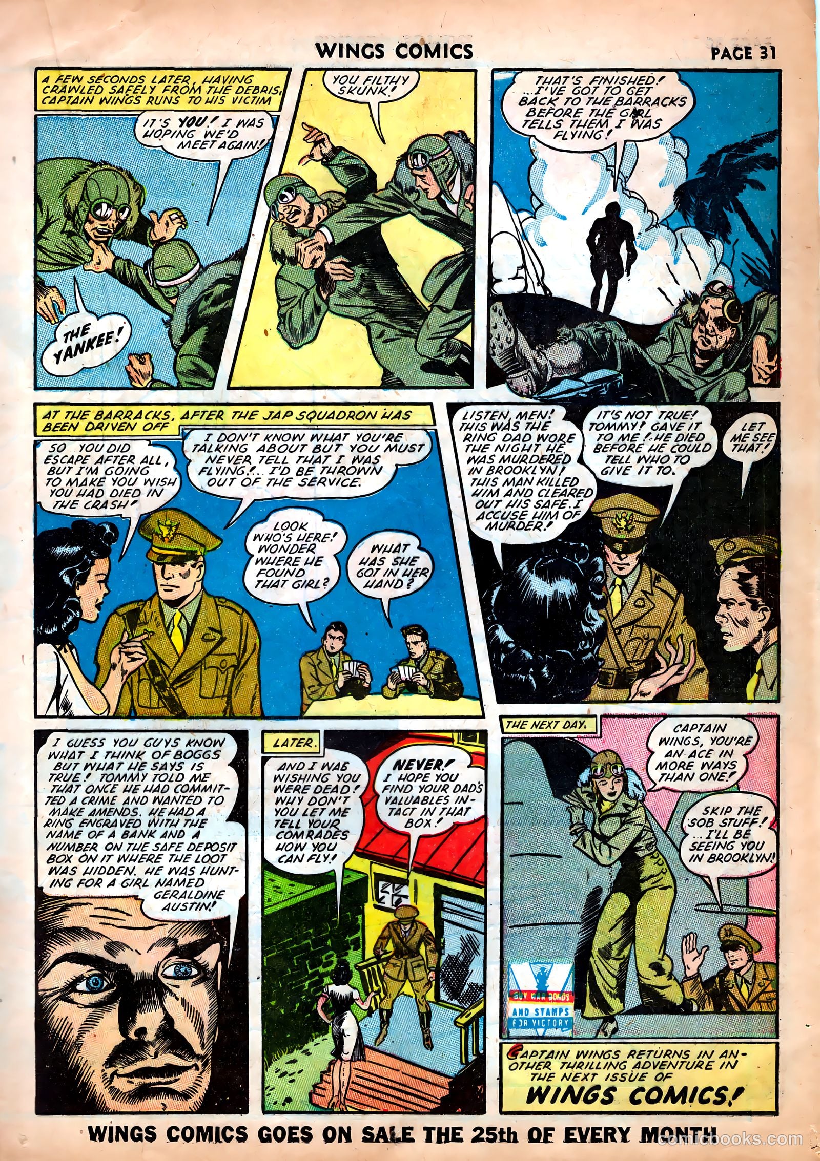 Wings Comics #25 — page 33 of 69