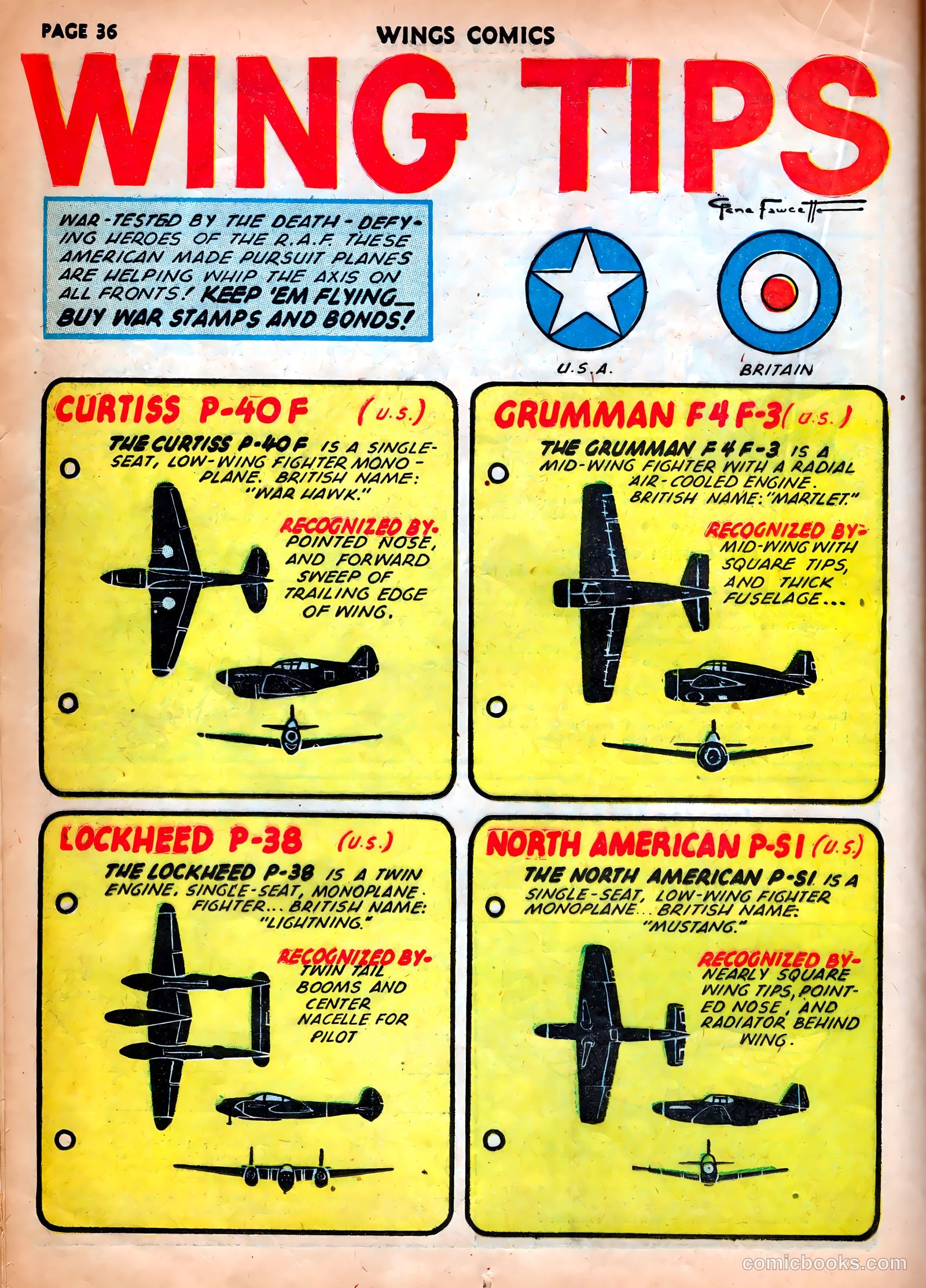 Wings Comics #25 — page 38 of 69