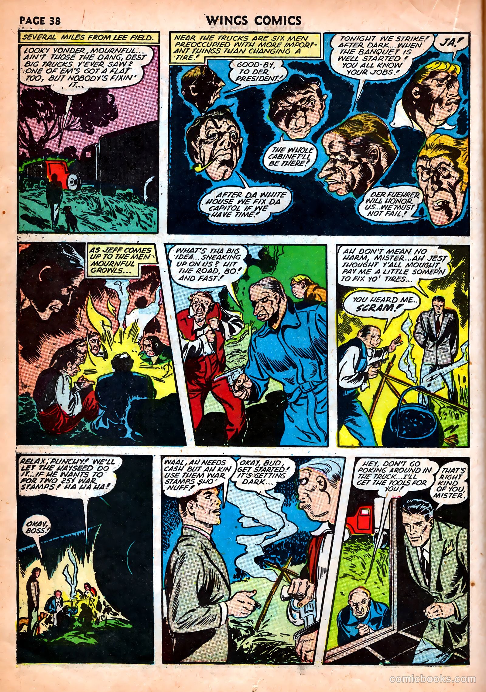 Wings Comics #25 — page 40 of 69