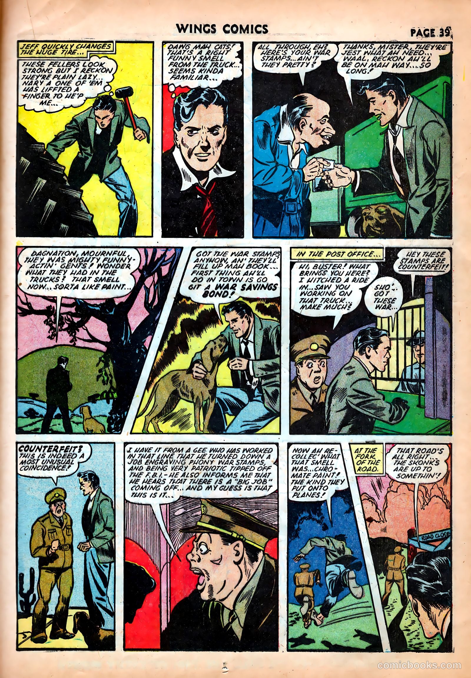 Wings Comics #25 — page 41 of 69