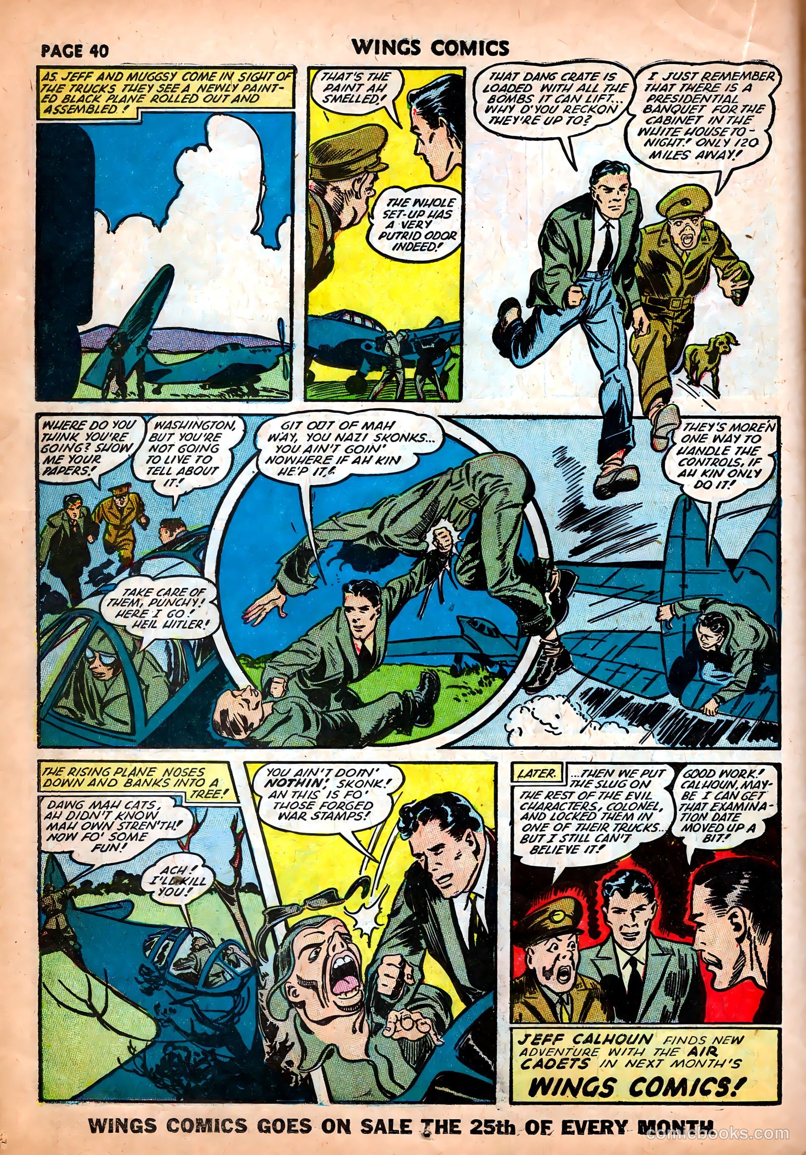 Wings Comics #25 — page 42 of 69