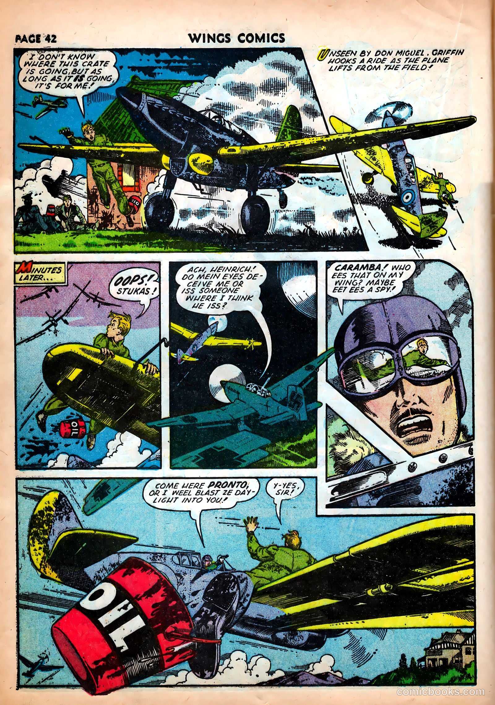 Wings Comics #25 — page 44 of 69