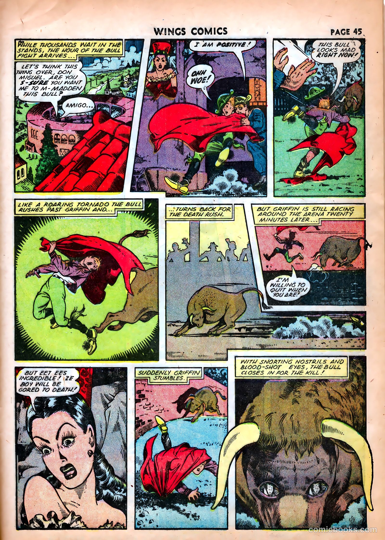 Wings Comics #25 — page 47 of 69