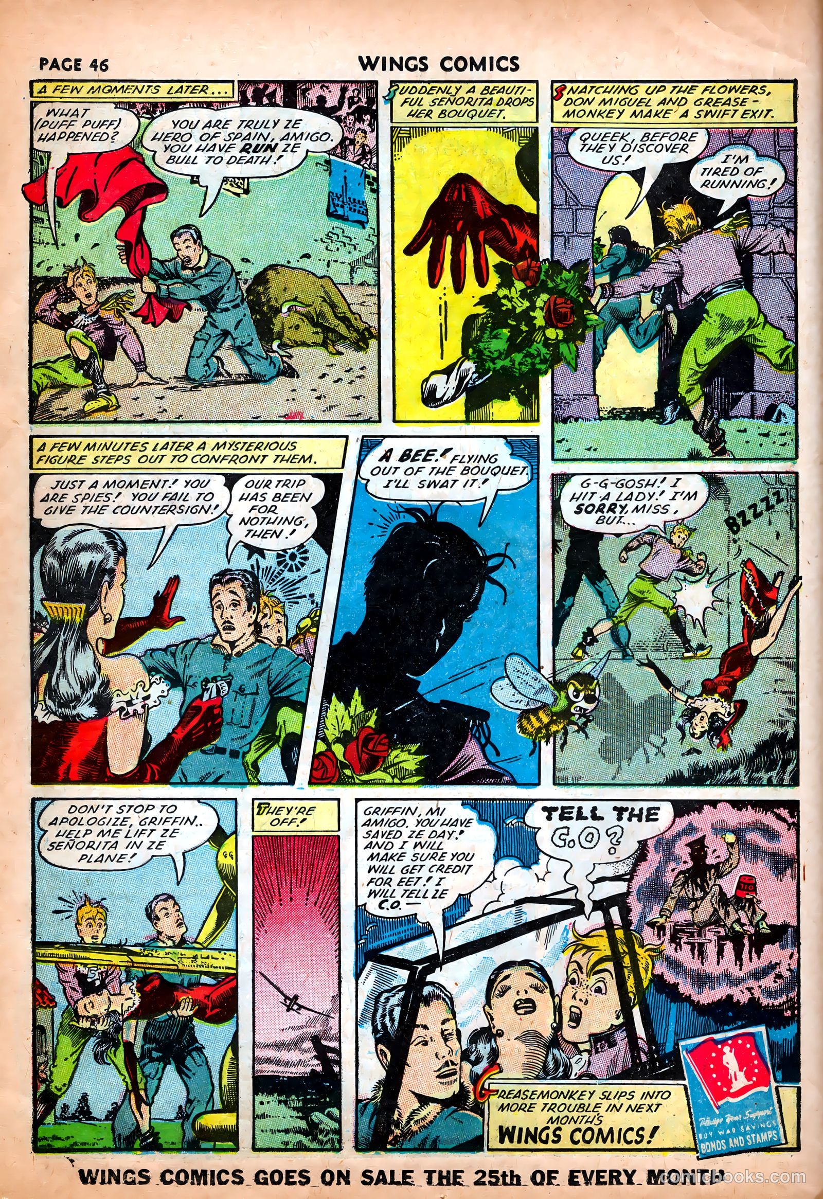 Wings Comics #25 — page 48 of 69