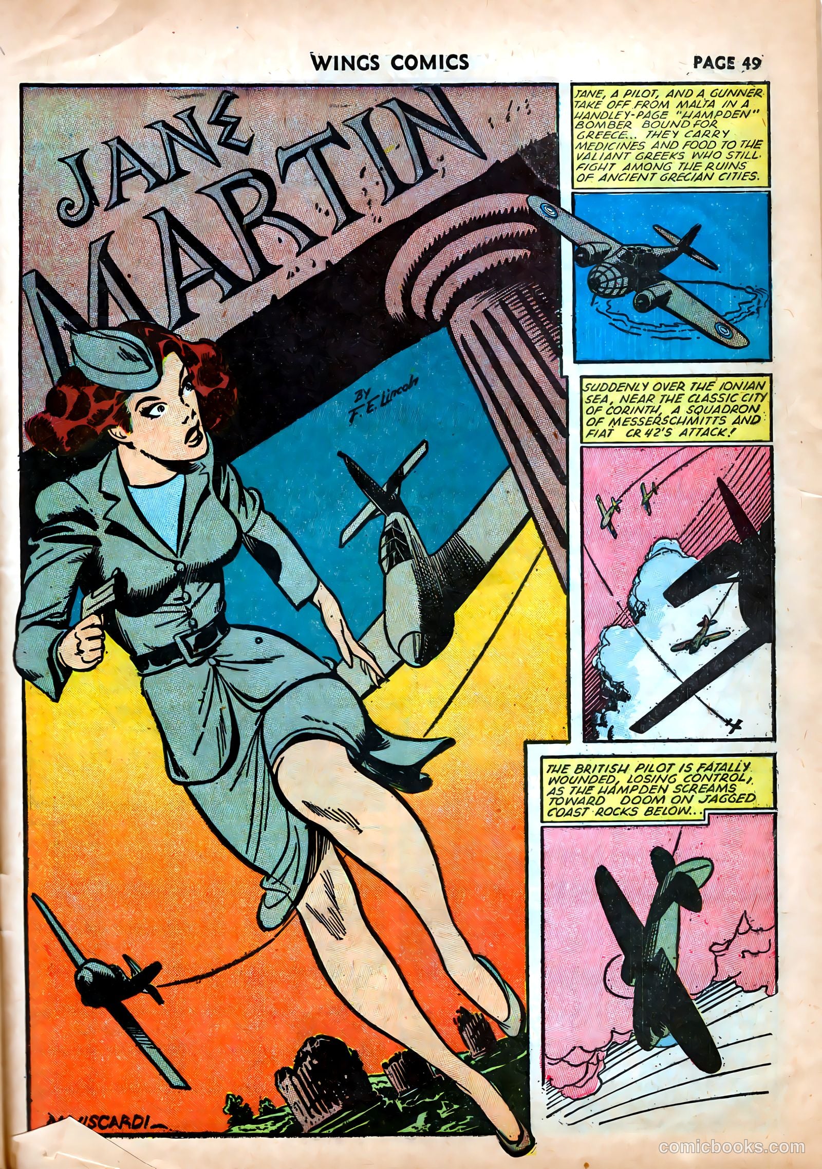 Wings Comics #25 — page 51 of 69