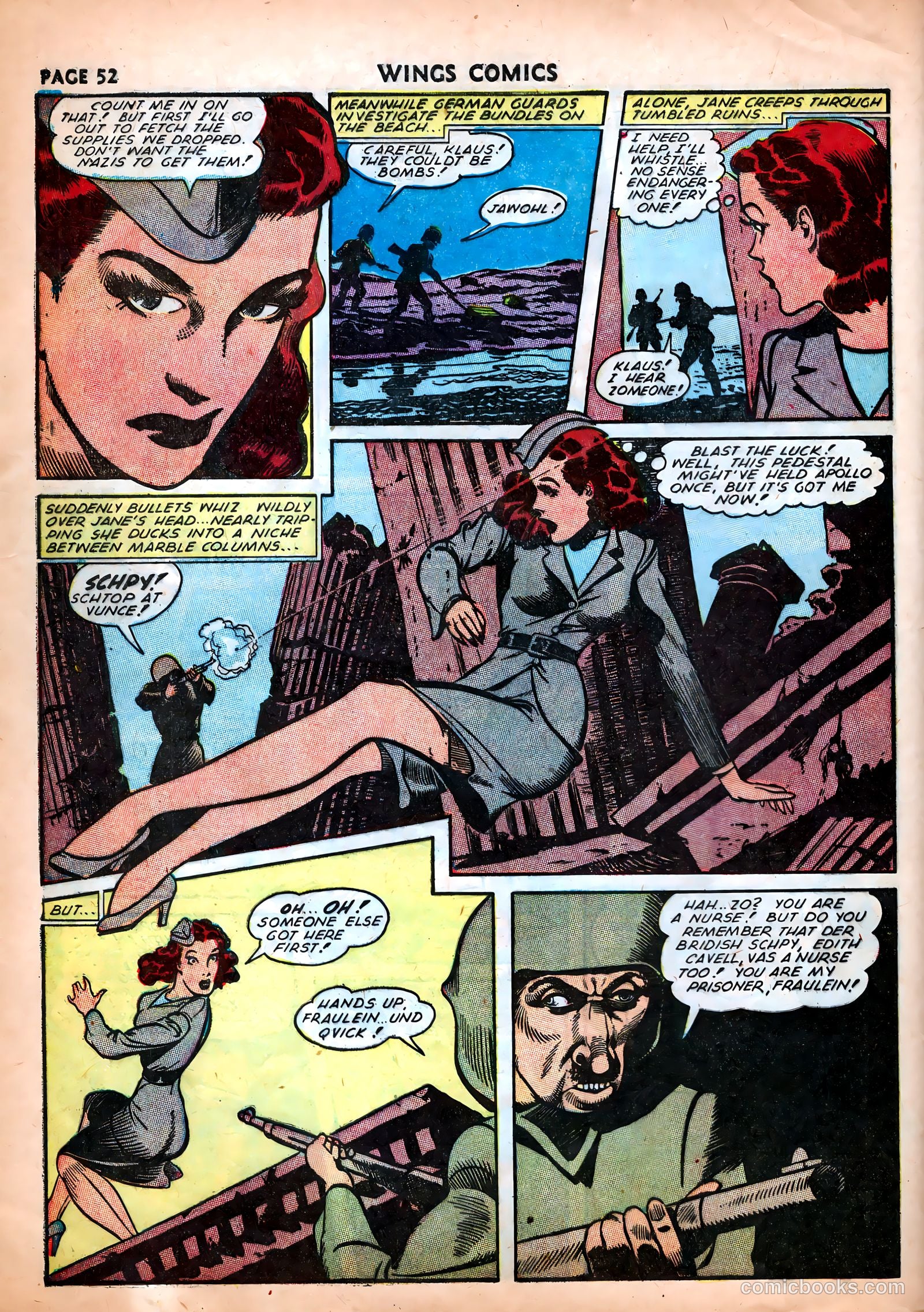 Wings Comics #25 — page 54 of 69
