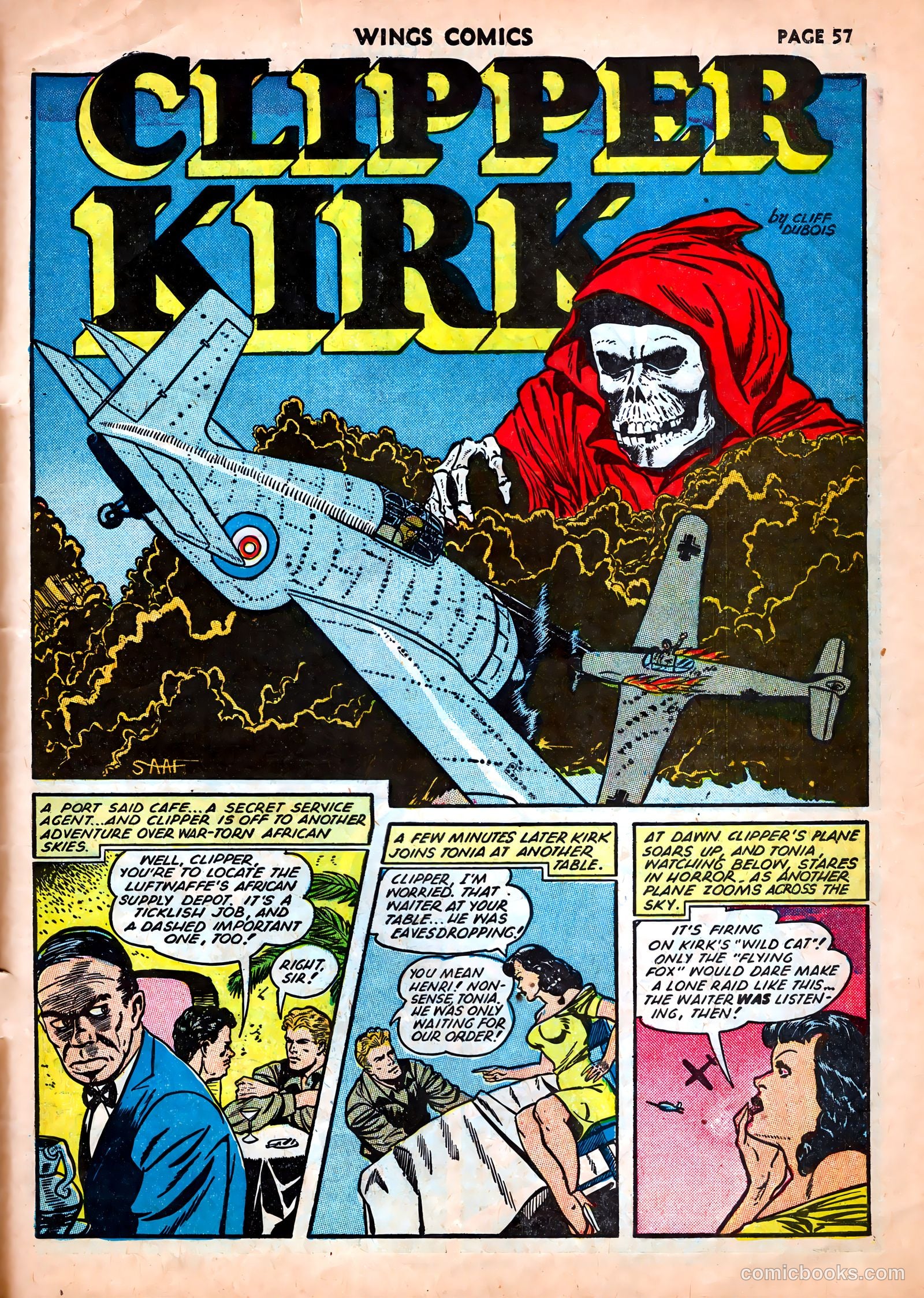 Wings Comics #25 — page 59 of 69