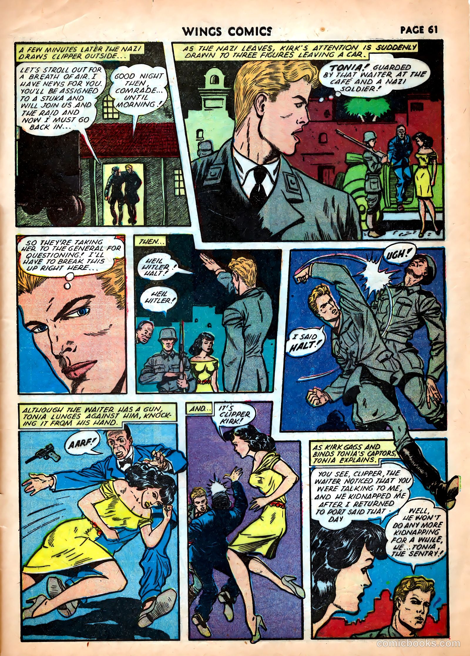 Wings Comics #25 — page 63 of 69