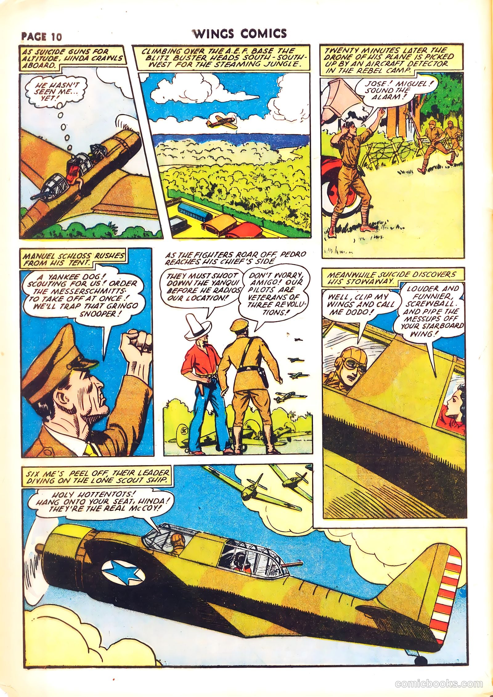 Wings Comics #26 — page 12 of 68