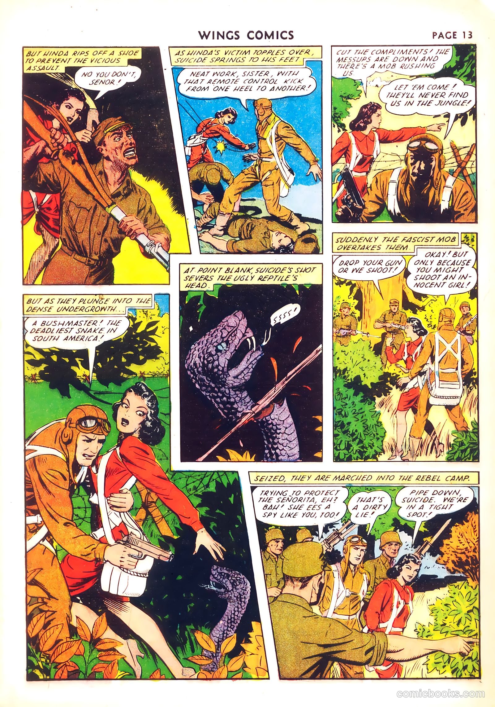 Wings Comics #26 — page 15 of 68