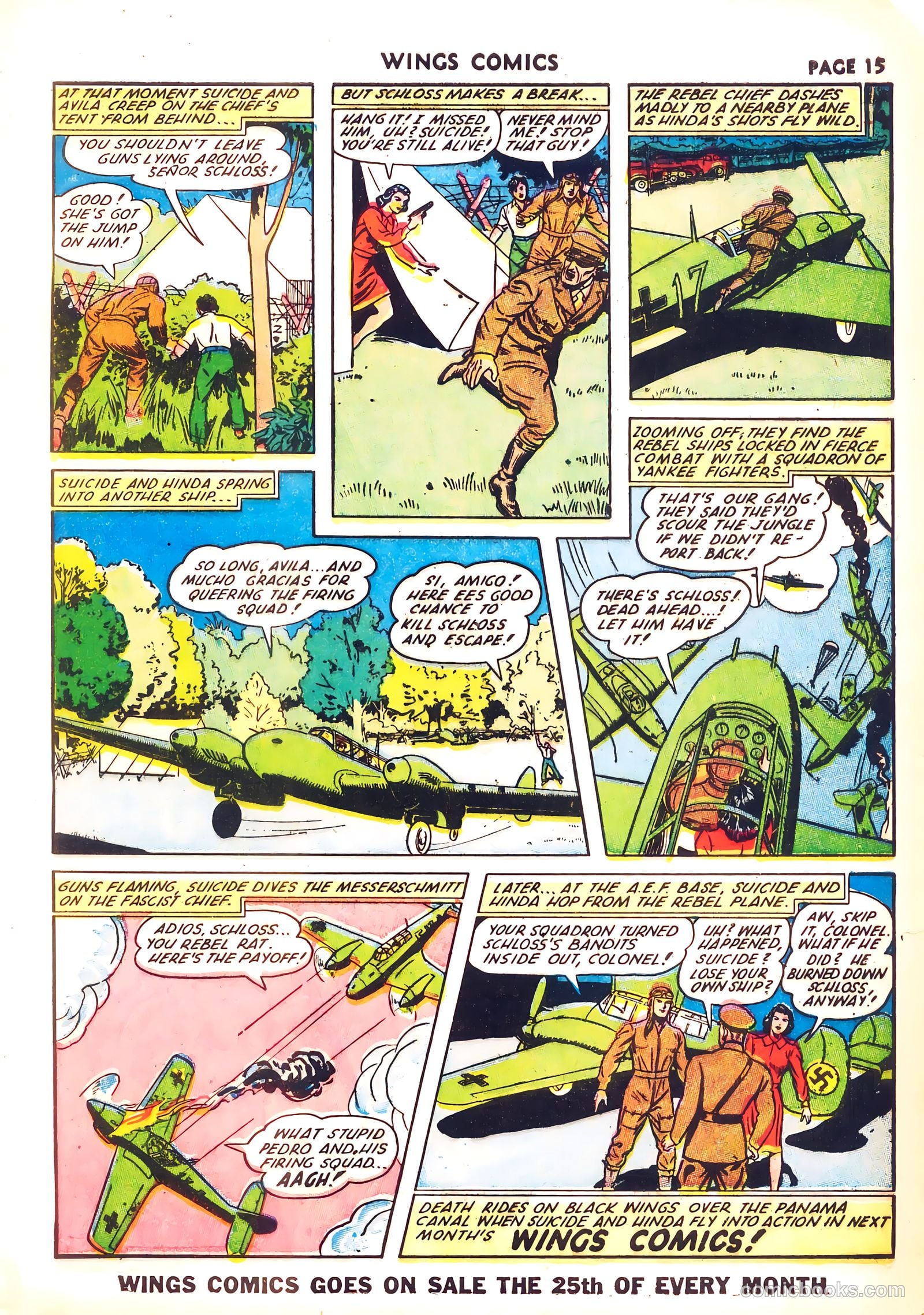 Wings Comics #26 — page 17 of 68