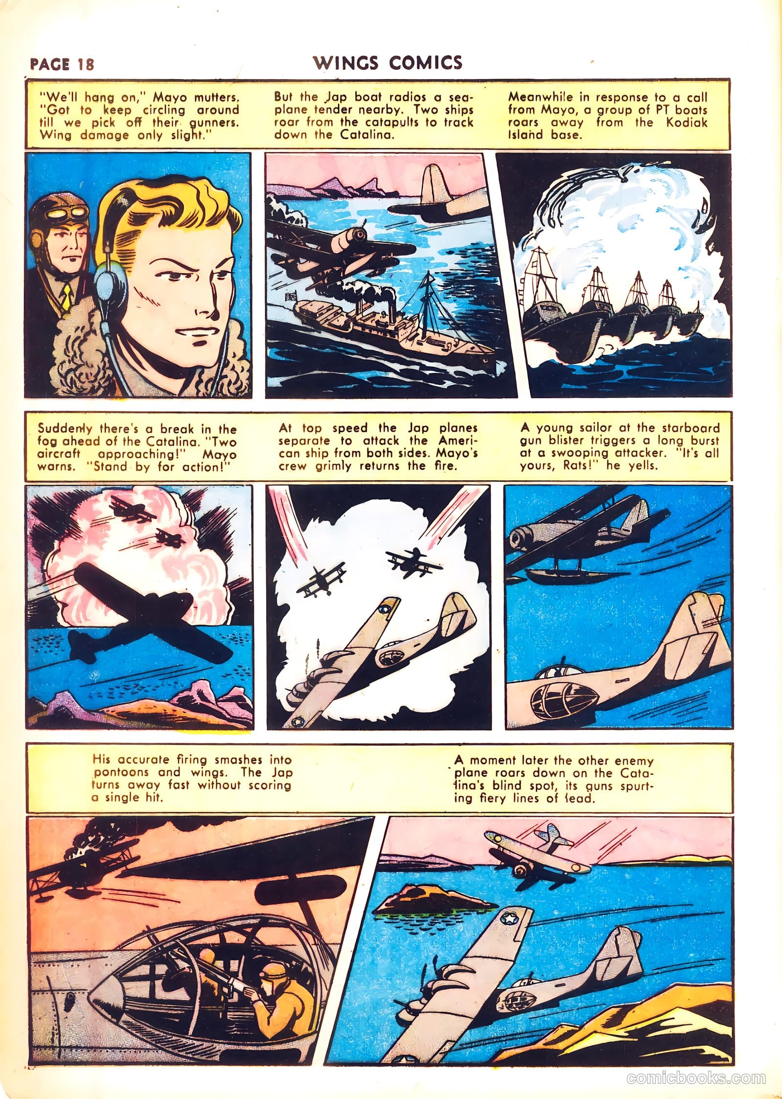 Wings Comics #26 — page 20 of 68