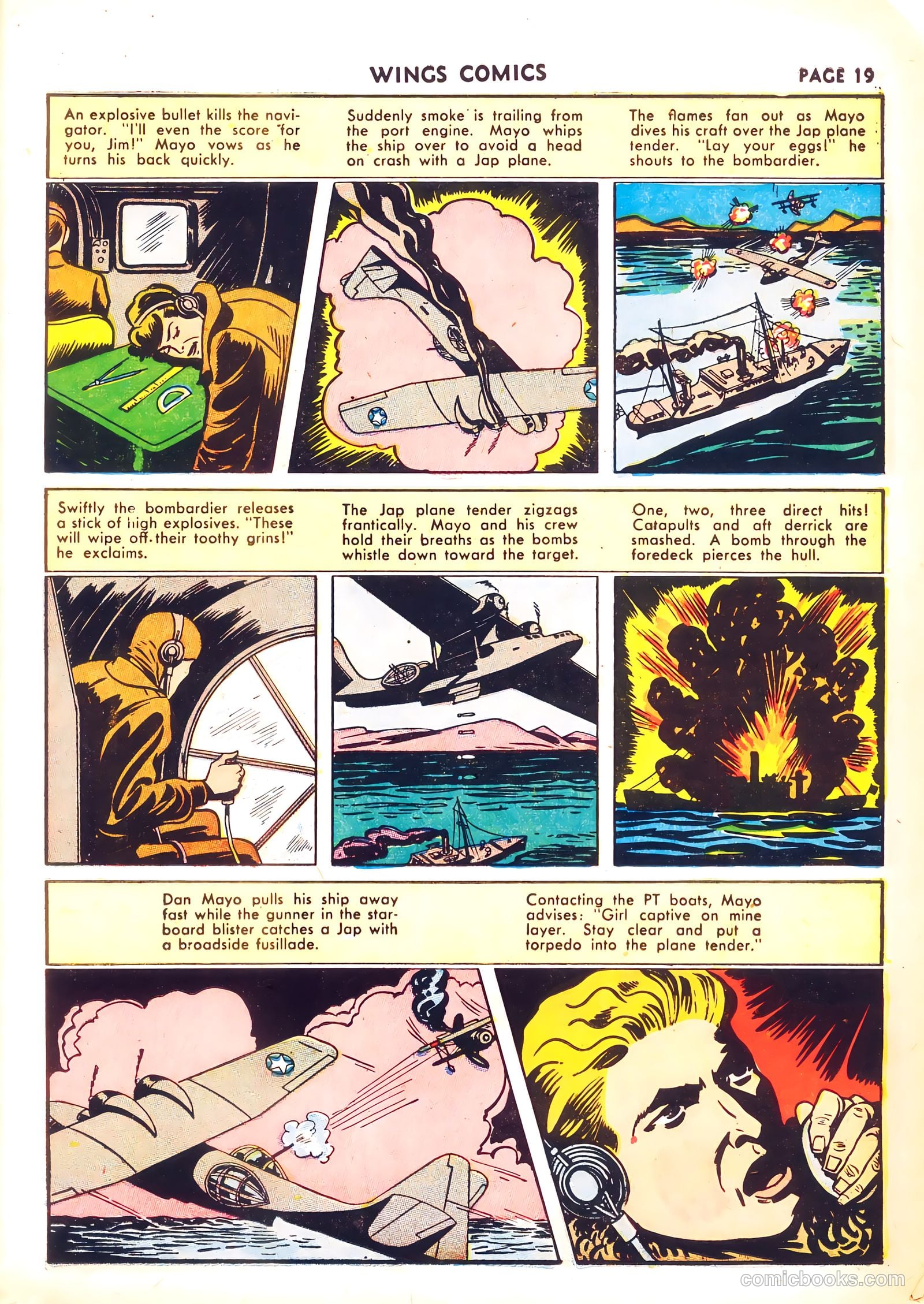 Wings Comics #26 — page 21 of 68