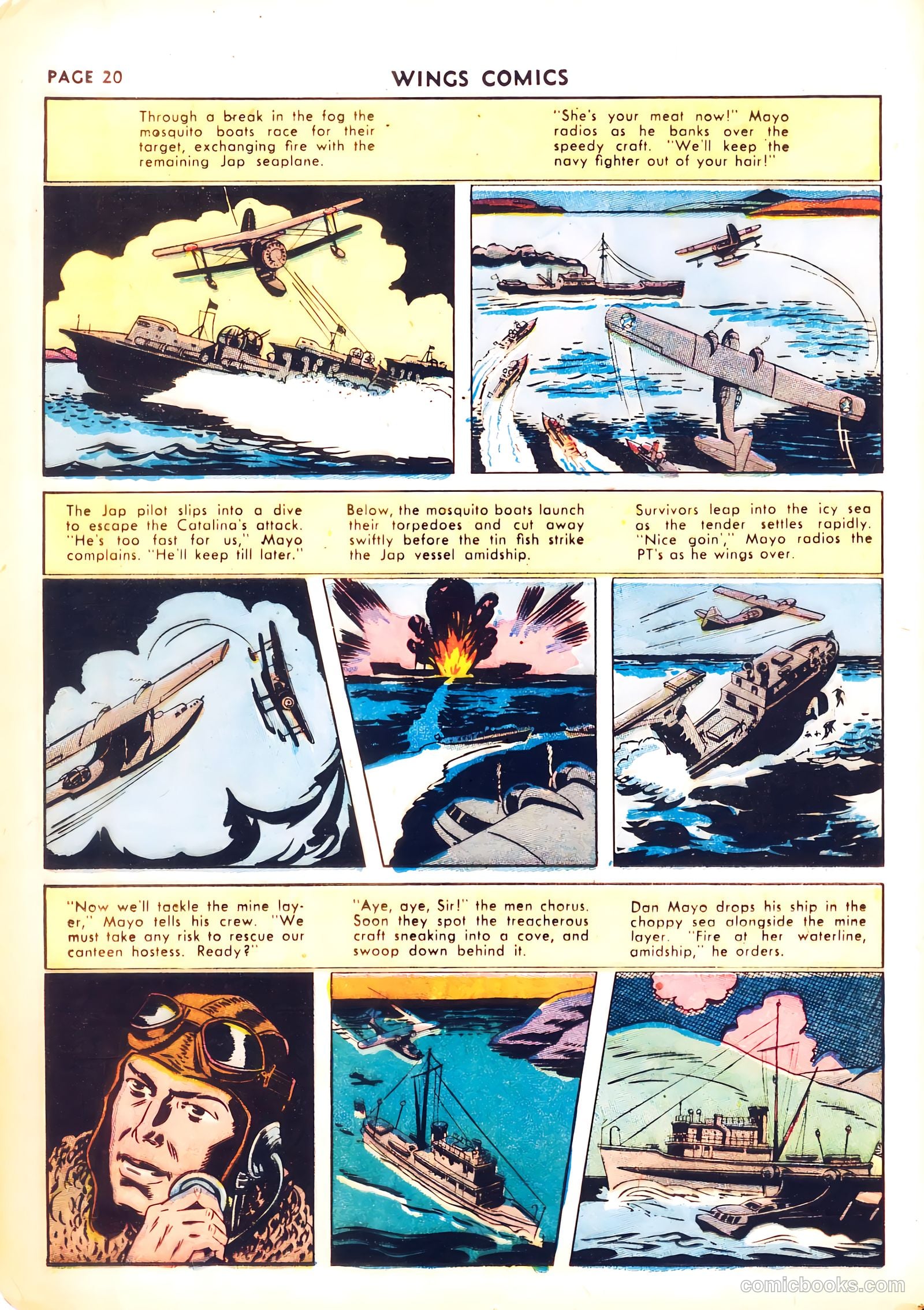 Wings Comics #26 — page 22 of 68