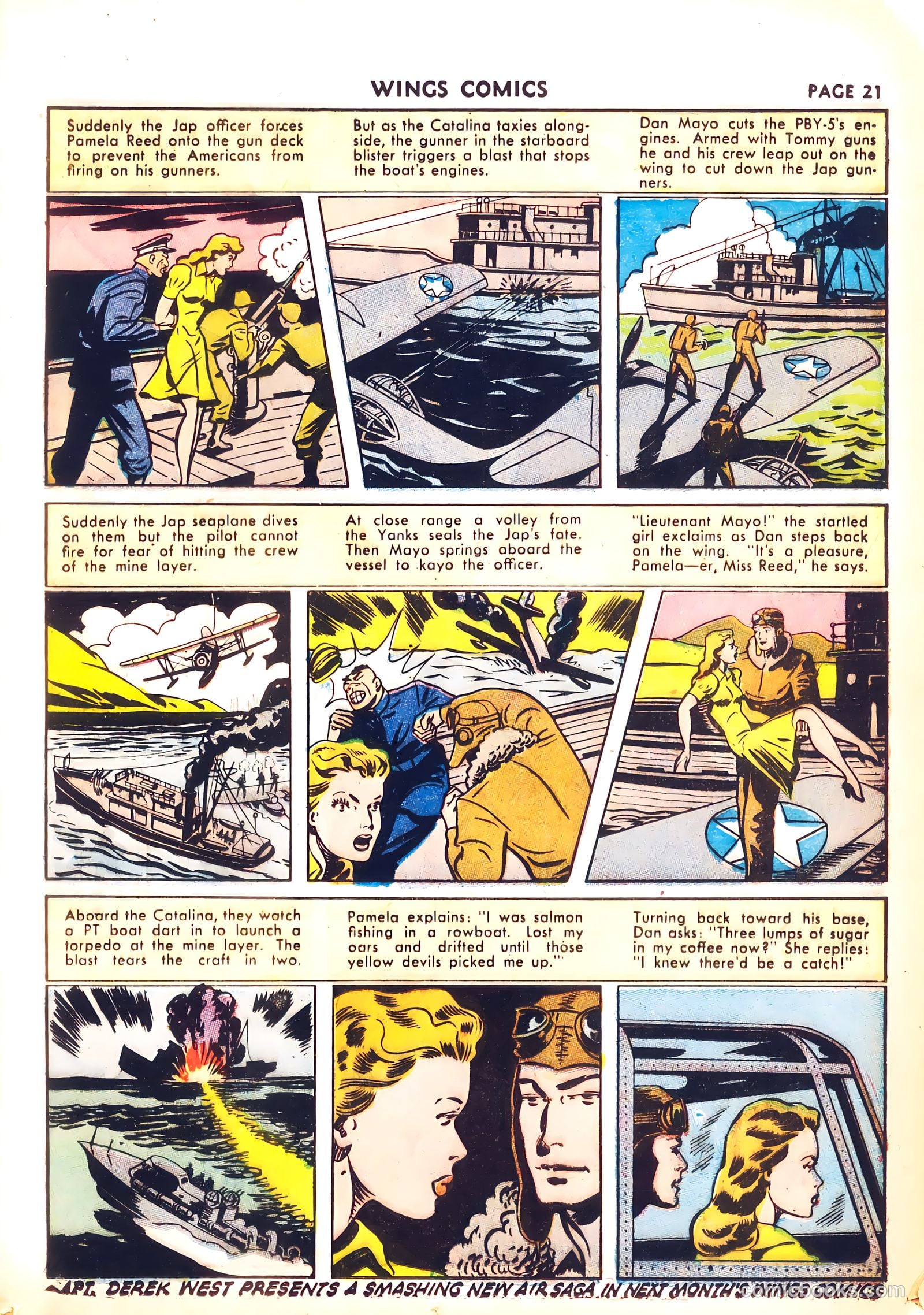 Wings Comics #26 — page 23 of 68