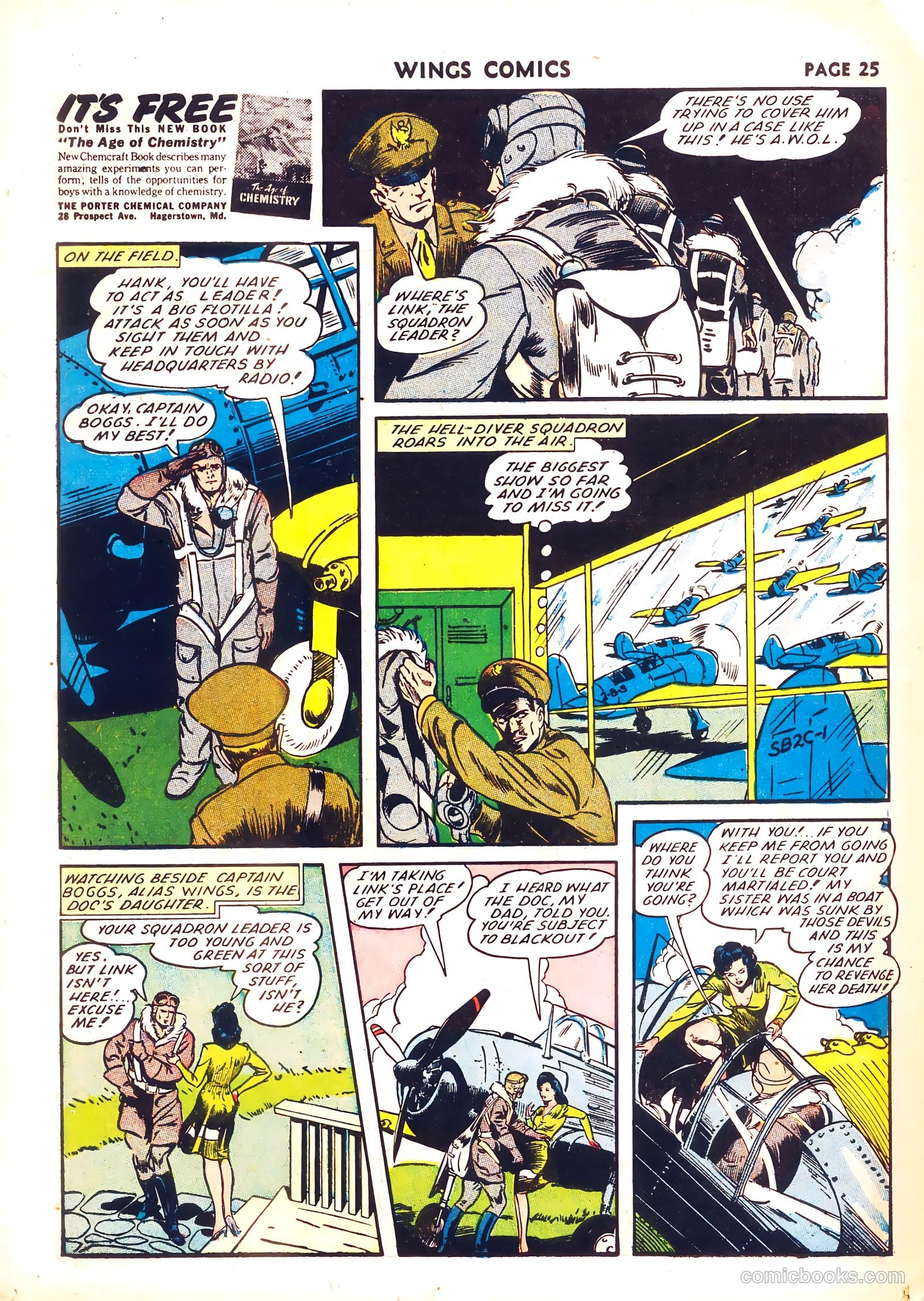 Wings Comics #26 — page 27 of 68