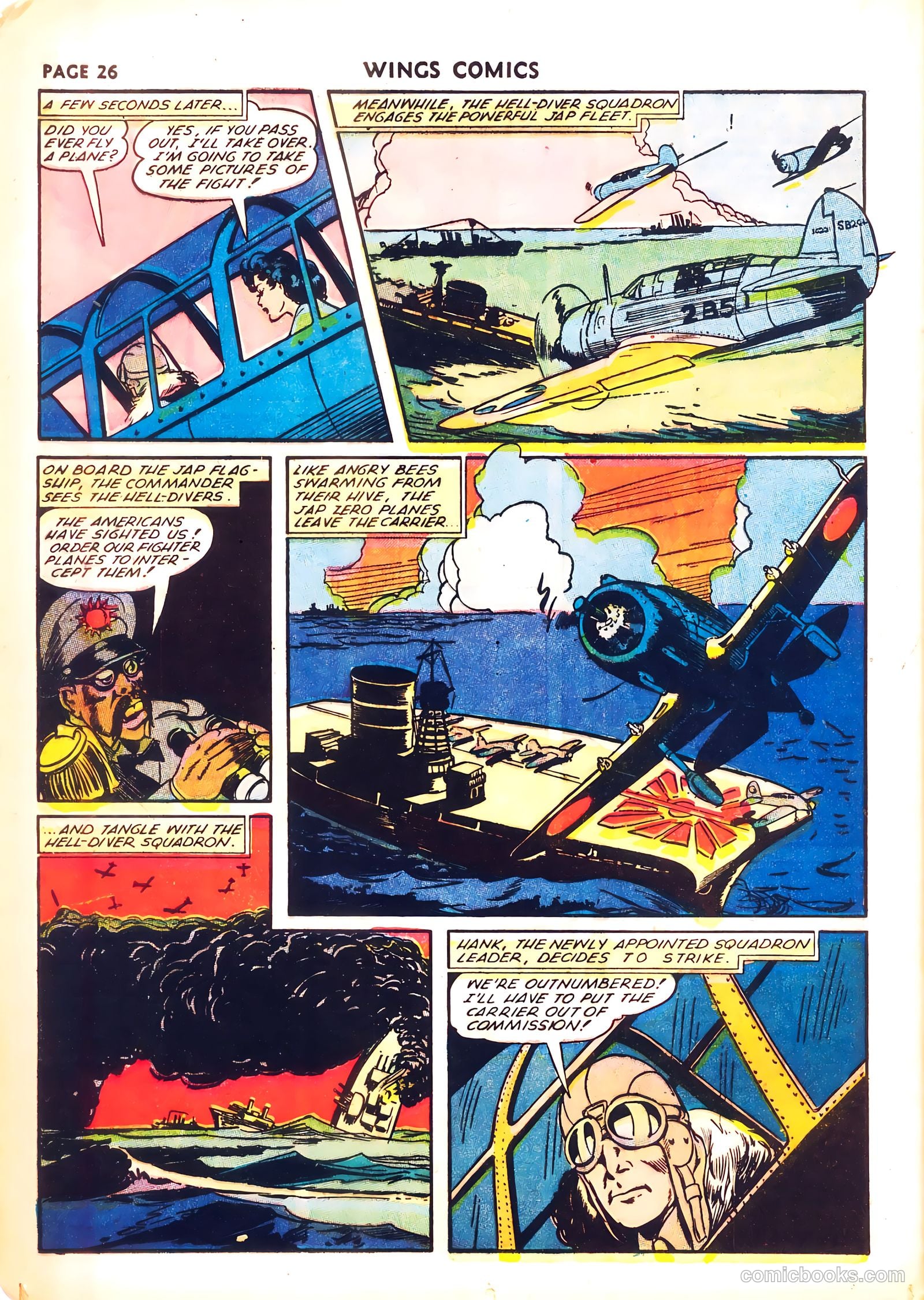 Wings Comics #26 — page 28 of 68