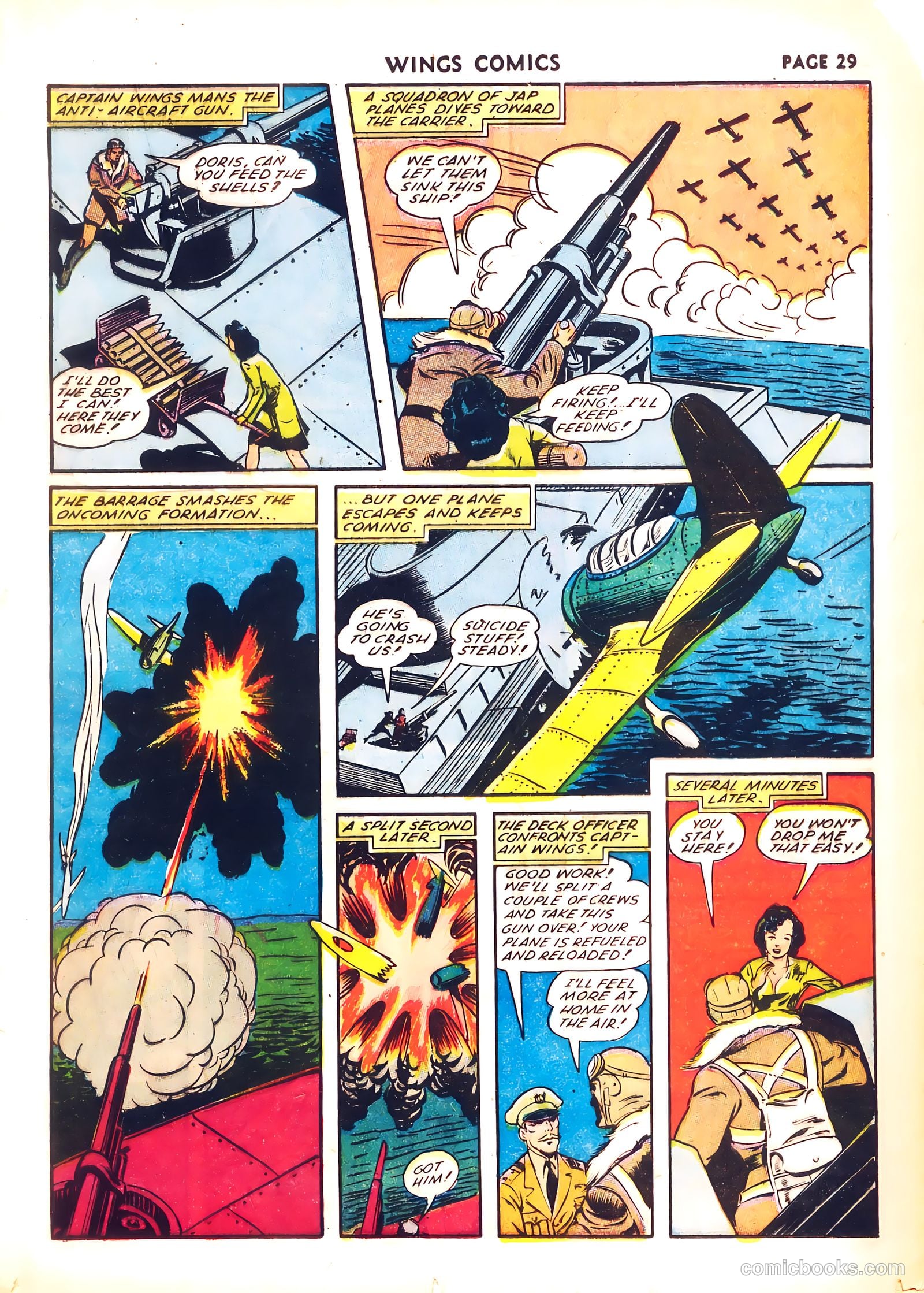 Wings Comics #26 — page 31 of 68