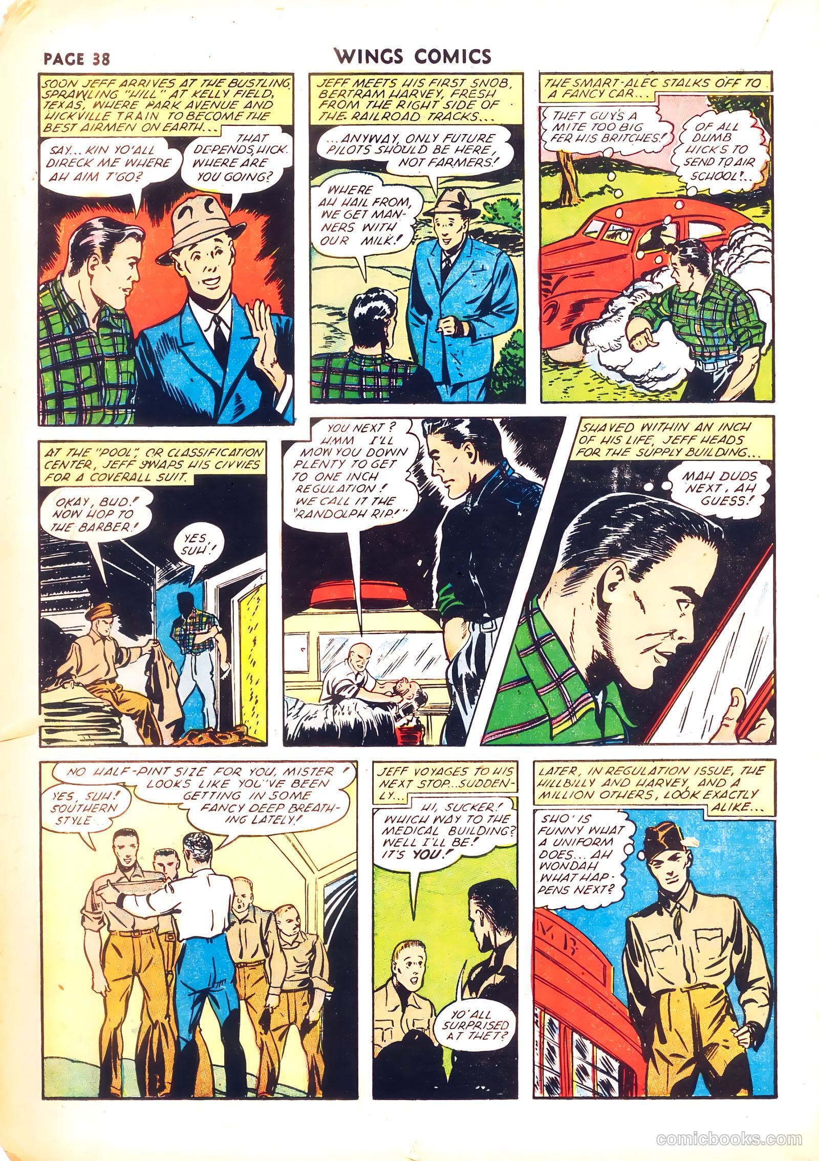 Wings Comics #26 — page 40 of 68