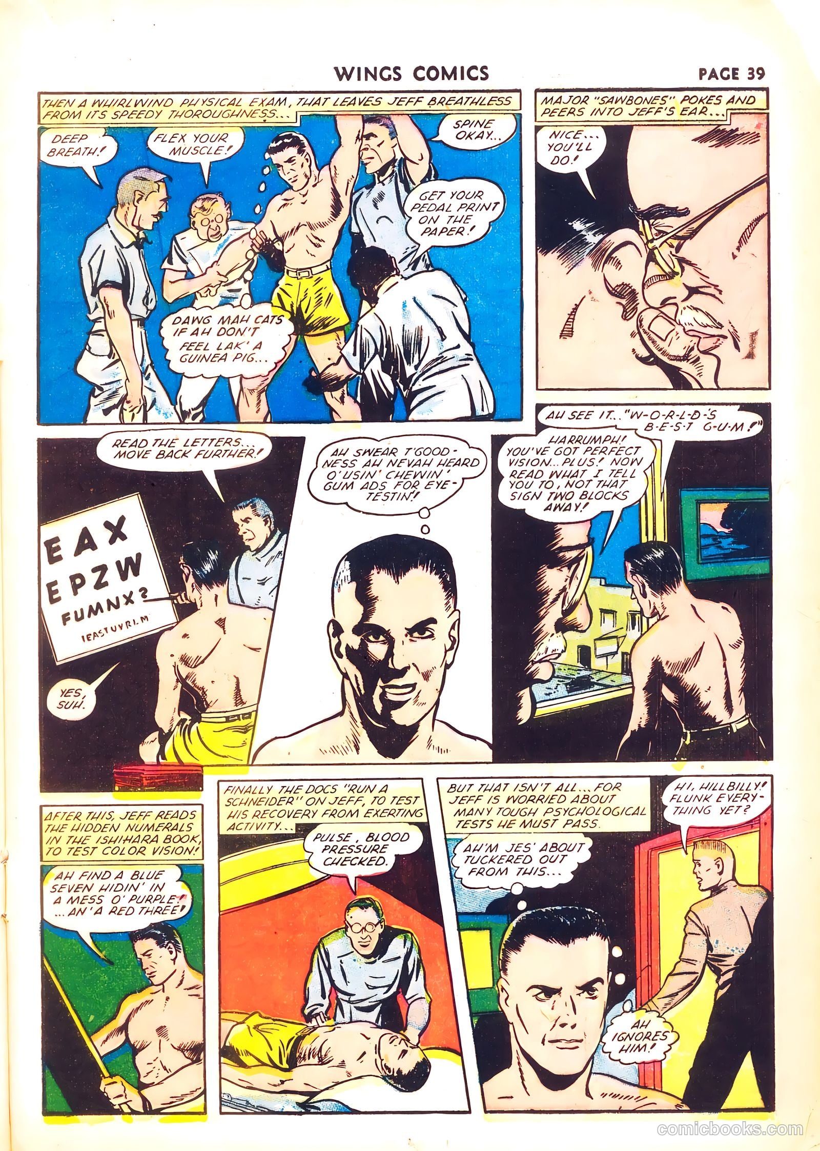 Wings Comics #26 — page 41 of 68