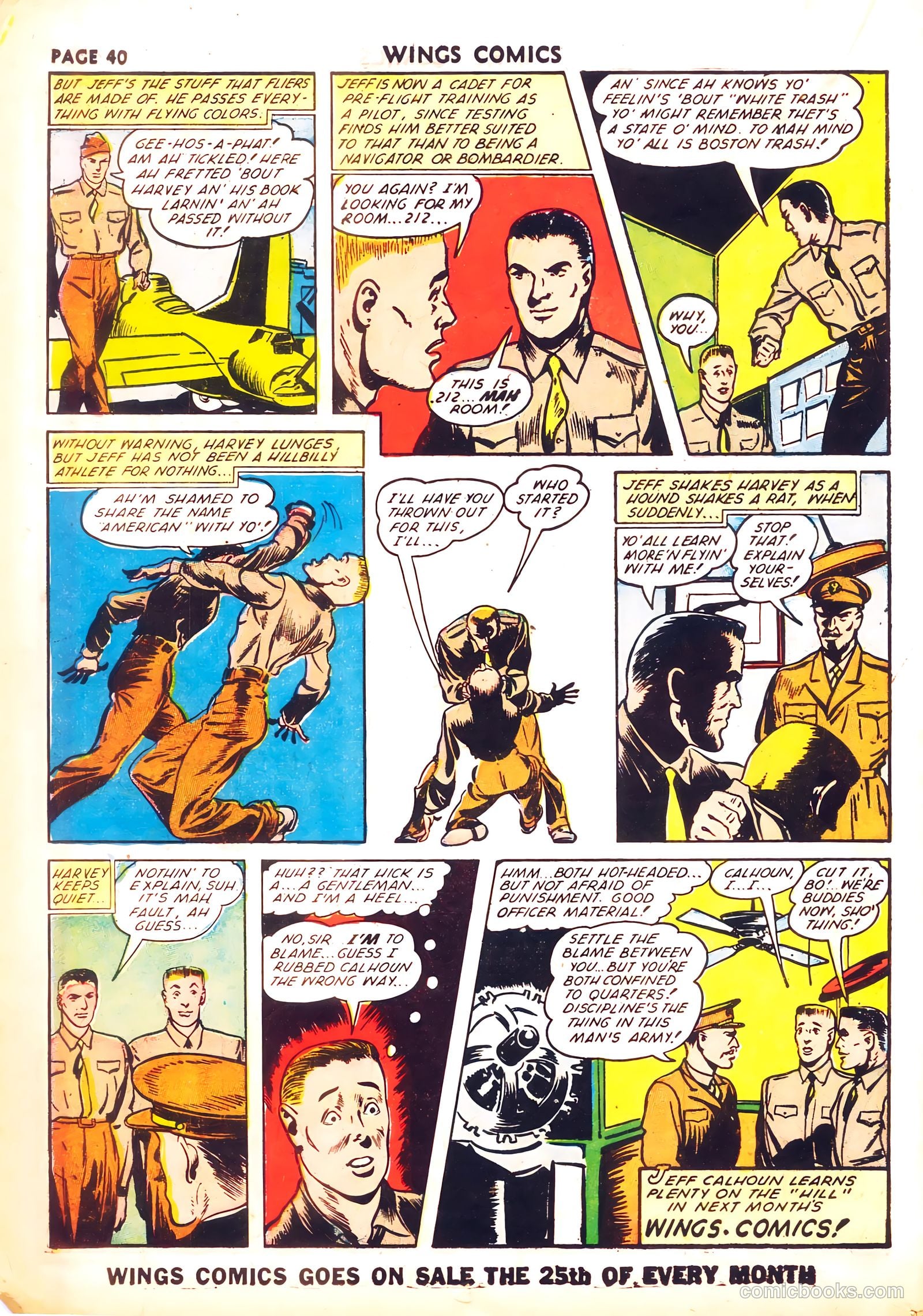 Wings Comics #26 — page 42 of 68
