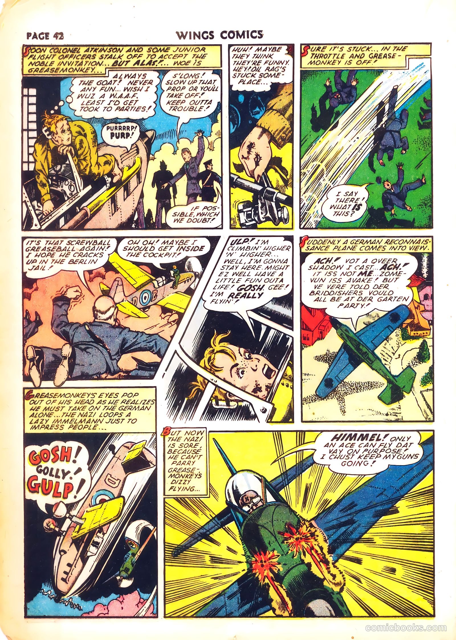 Wings Comics #26 — page 44 of 68