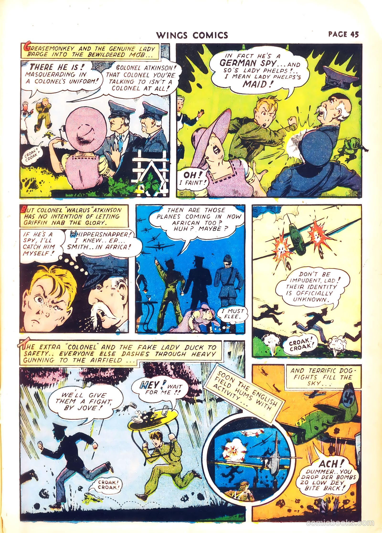 Wings Comics #26 — page 47 of 68