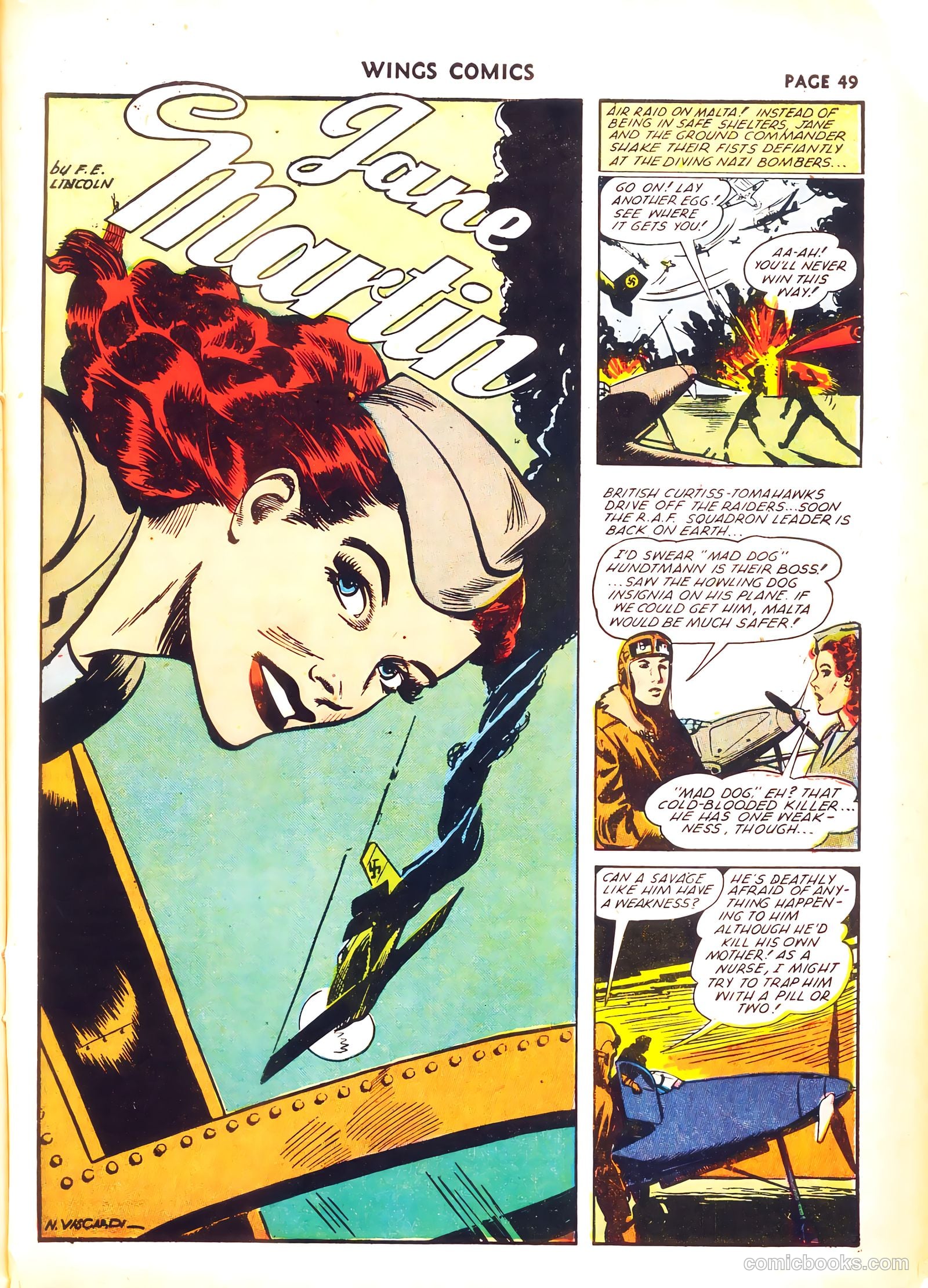 Wings Comics #26 — page 51 of 68