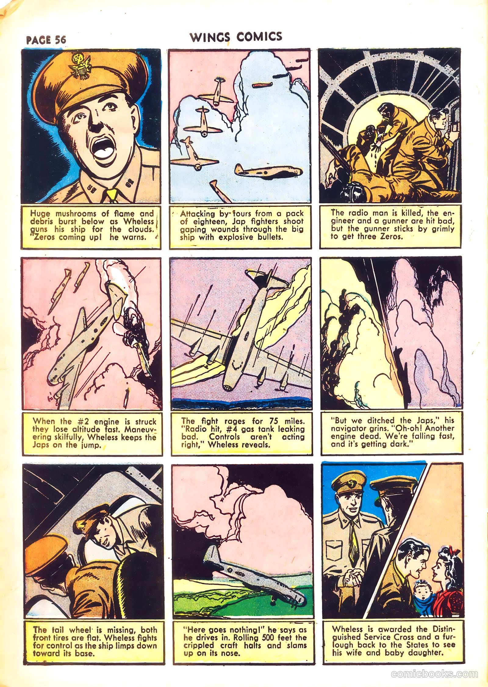Wings Comics #26 — page 58 of 68
