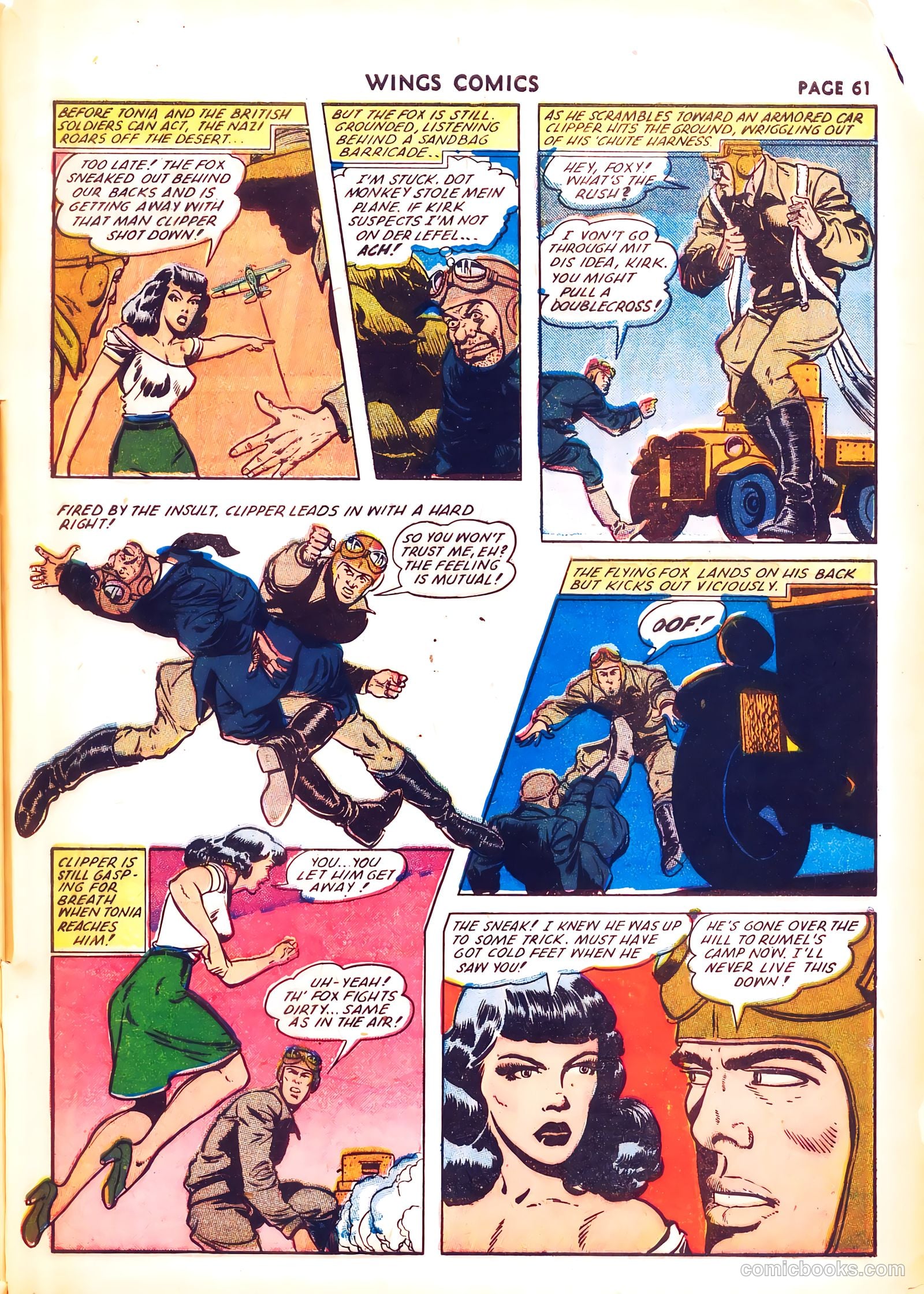 Wings Comics #26 — page 63 of 68