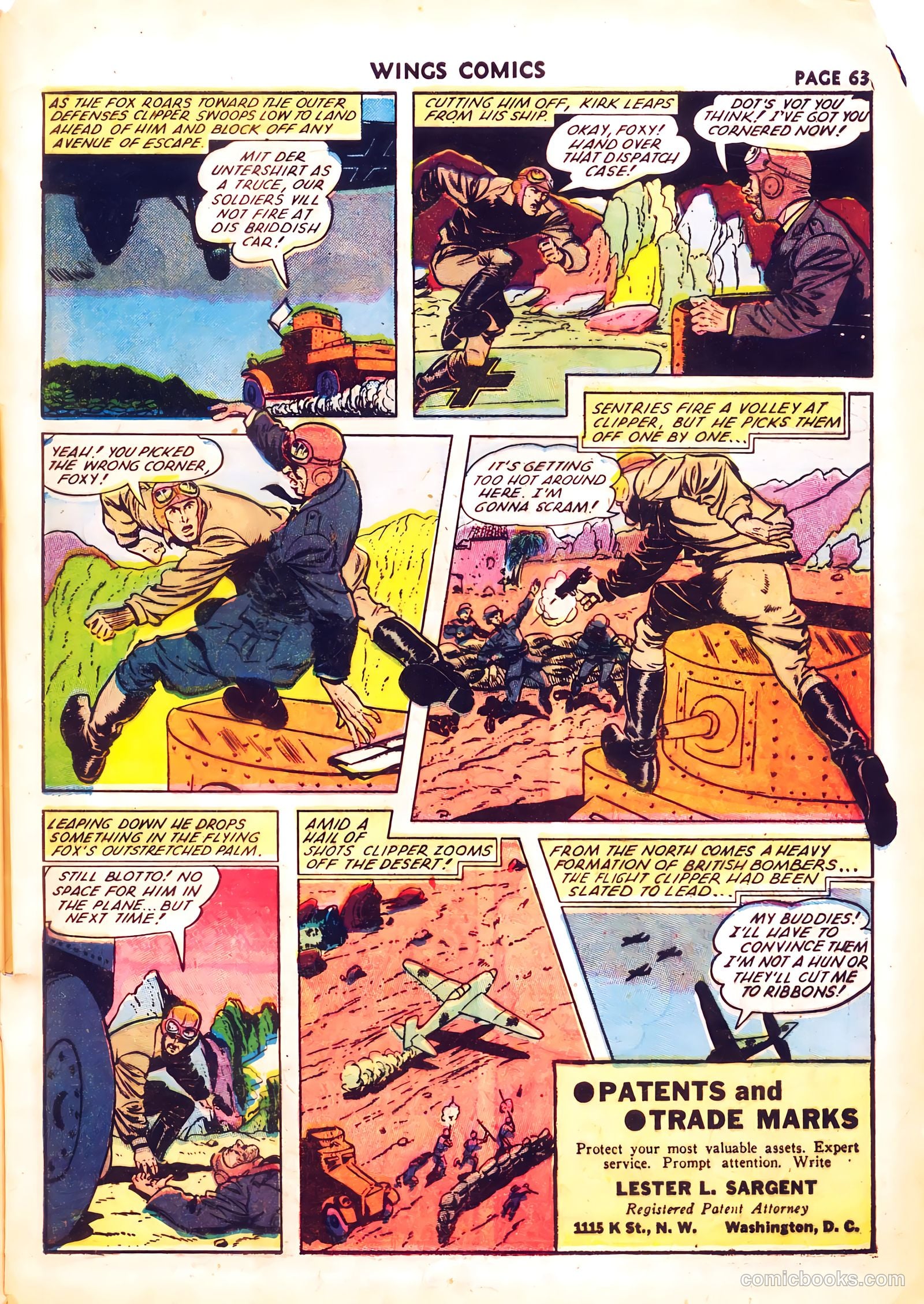 Wings Comics #26 — page 65 of 68