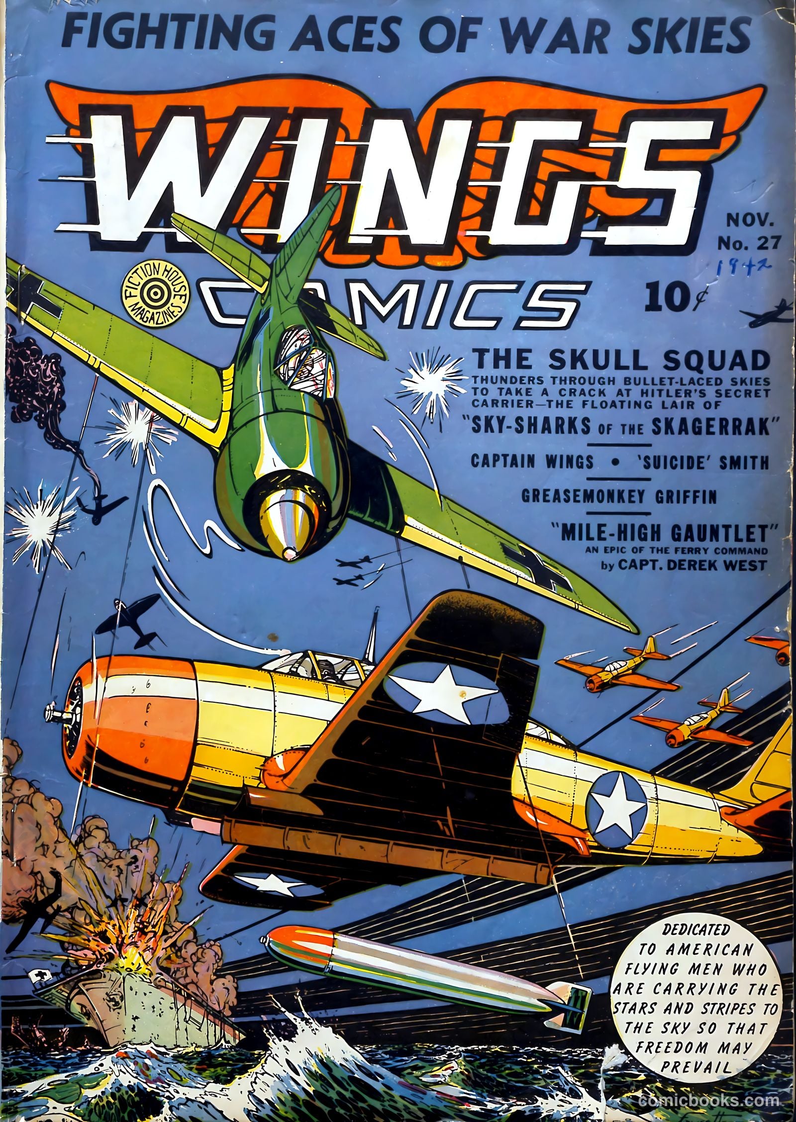 Wings Comics #27 — page 1 of 69