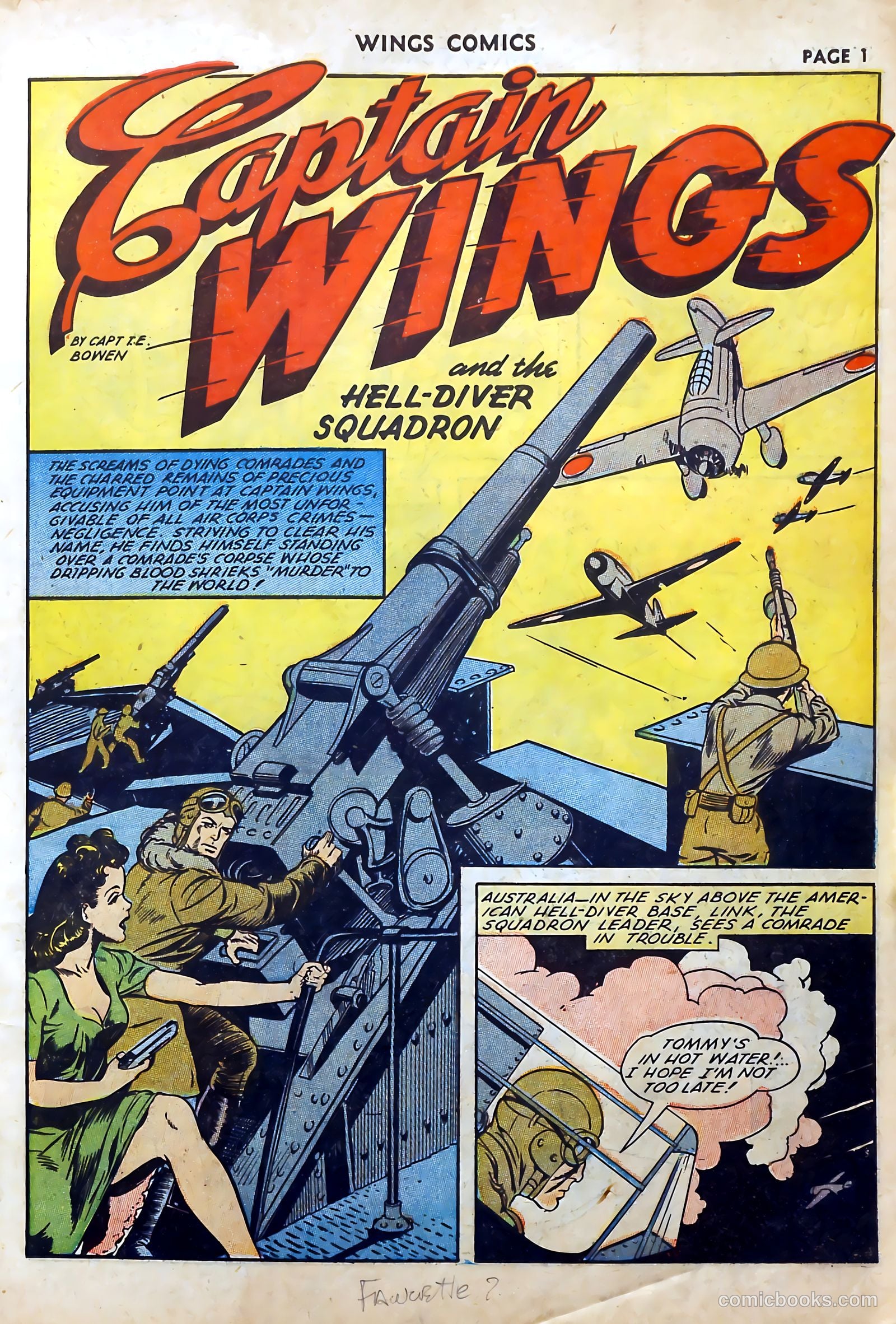 Wings Comics #27 — page 3 of 69
