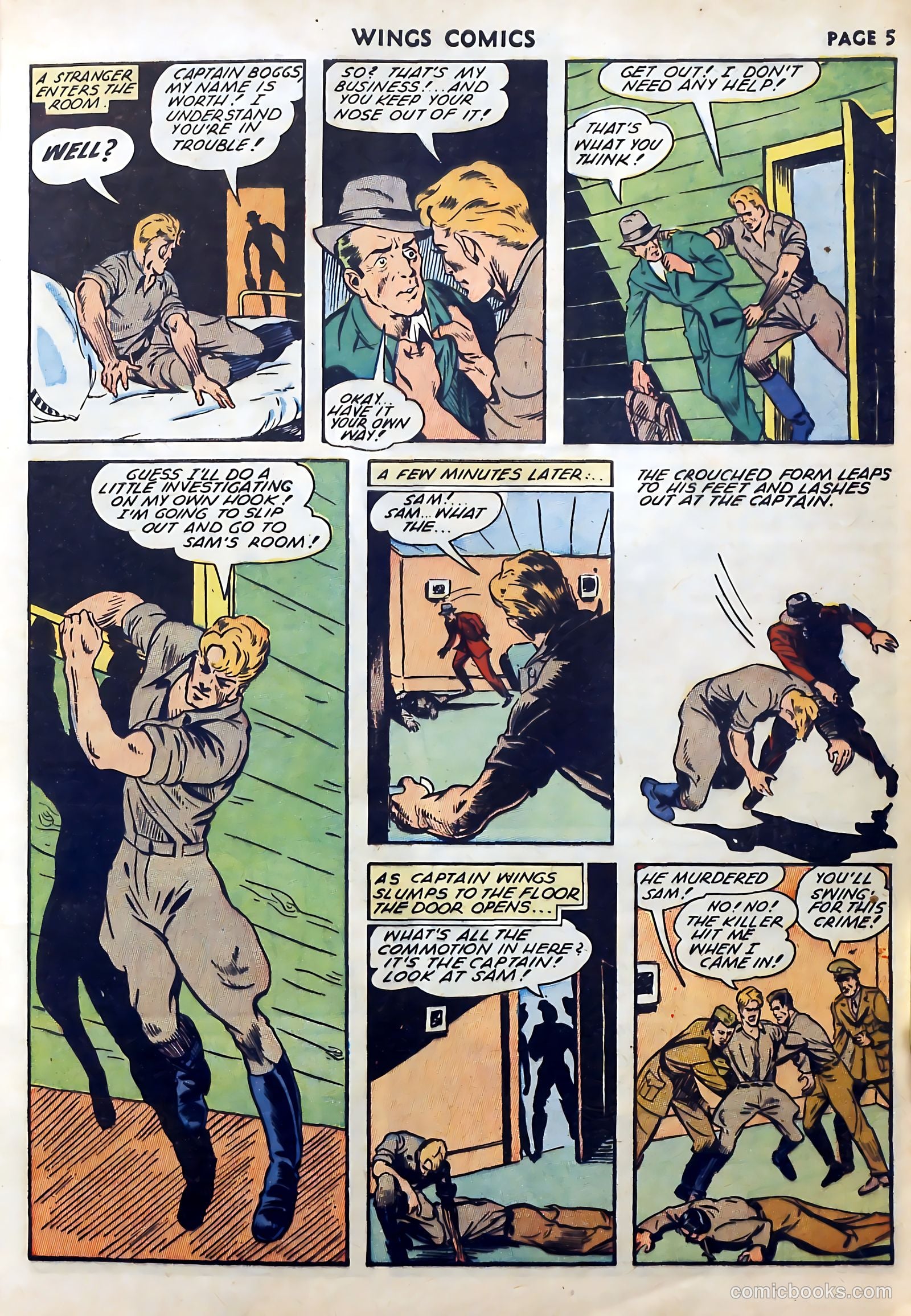 Wings Comics #27 — page 7 of 69
