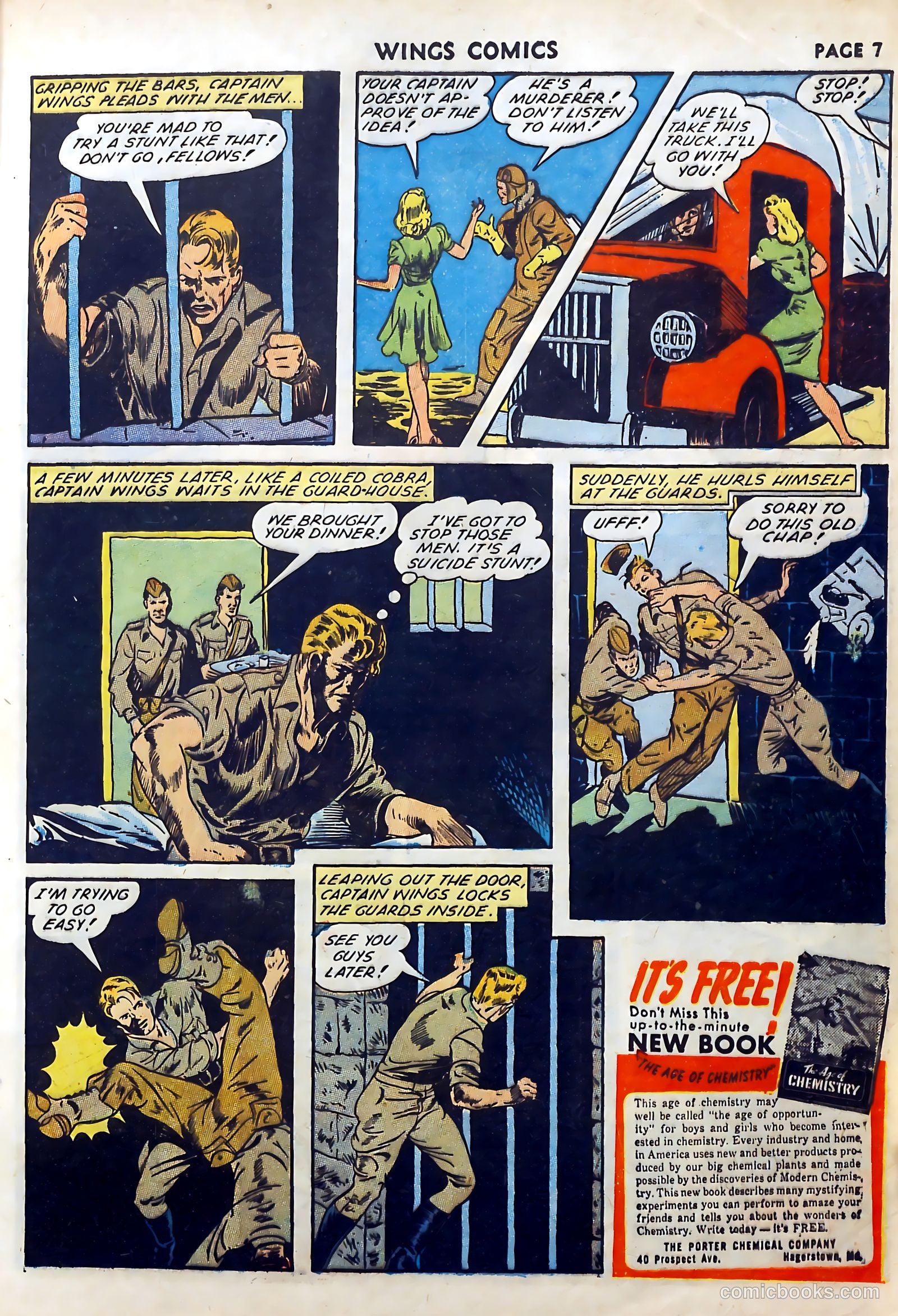 Wings Comics #27 — page 9 of 69