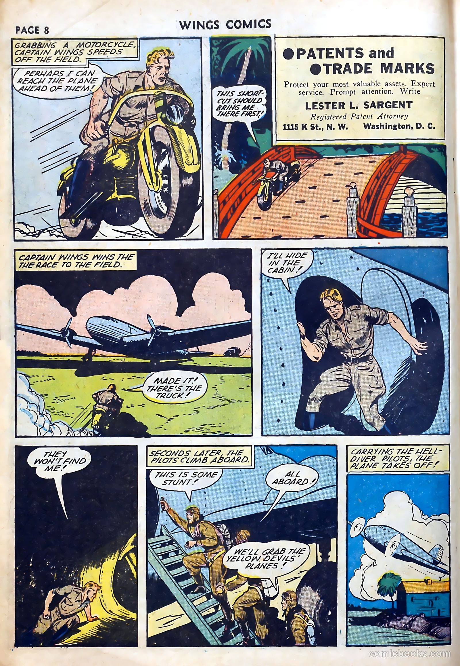Wings Comics #27 — page 10 of 69